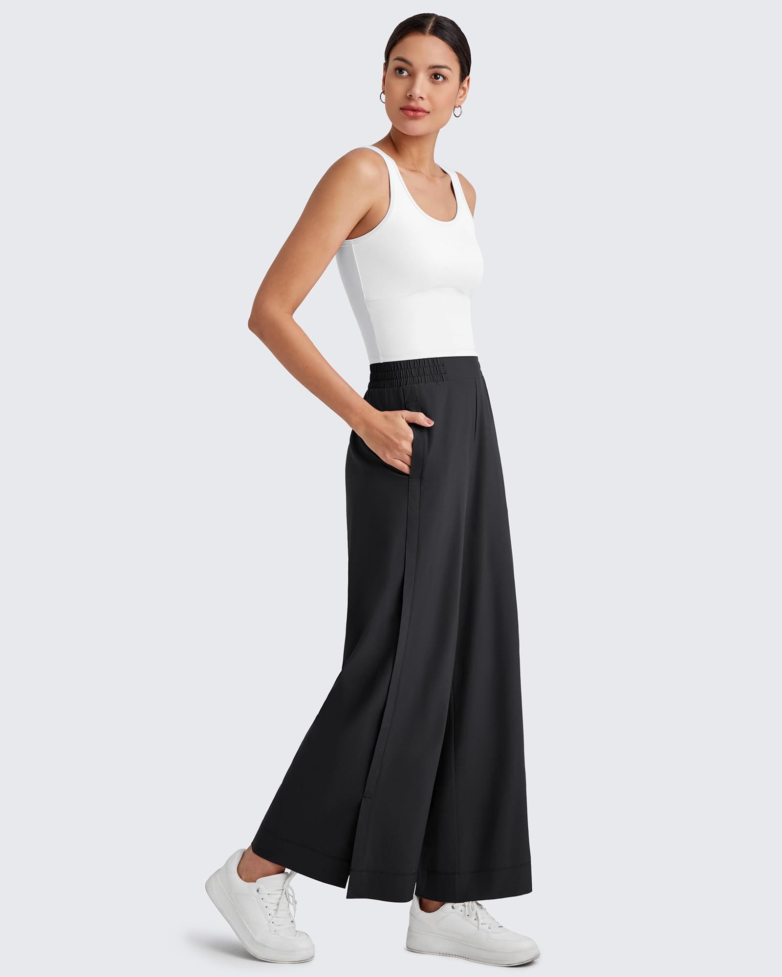 G4Free Jogginghose G4Free Damen Freizeithose Luftige Hose Weit geschnitten günstig online kaufen