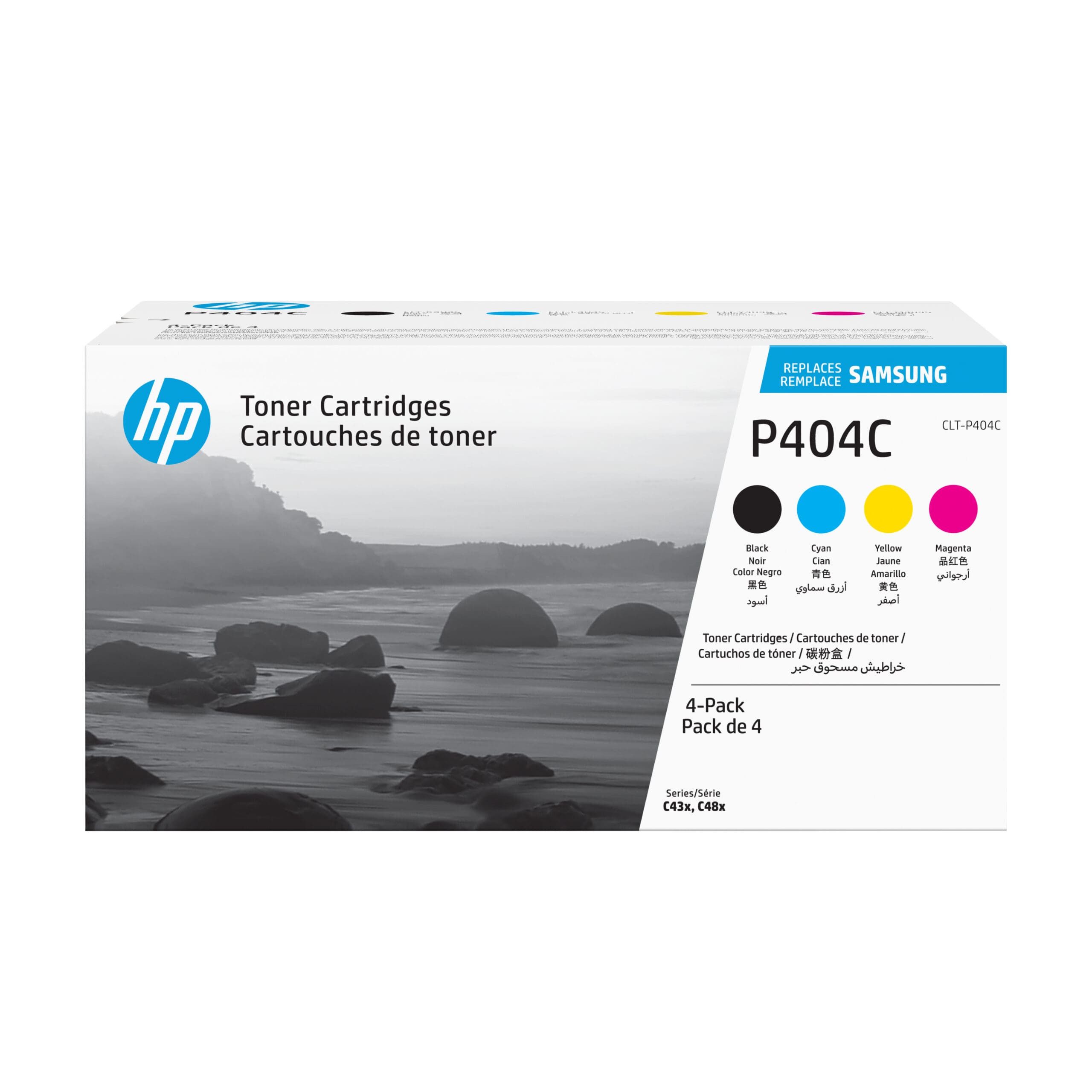 HP HP Samsung Toner Rainbow Kit CLT-P404C (BK/C/M/Y) Tintenpatrone