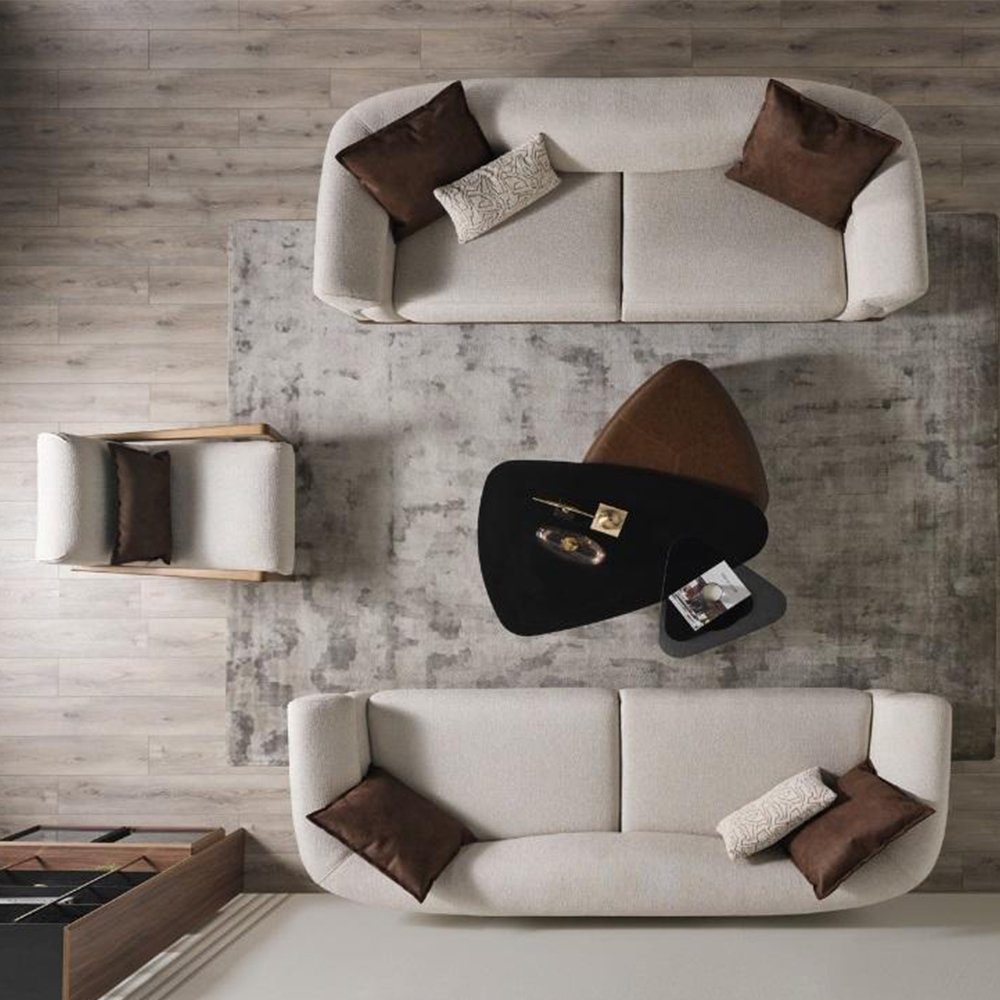 Modern Wohnzimmer Luxus Made 3311 Möbel, Neu Set Set In Wohnzimmer-Set JVmoebel Sofagarnitur Europe Sitzer