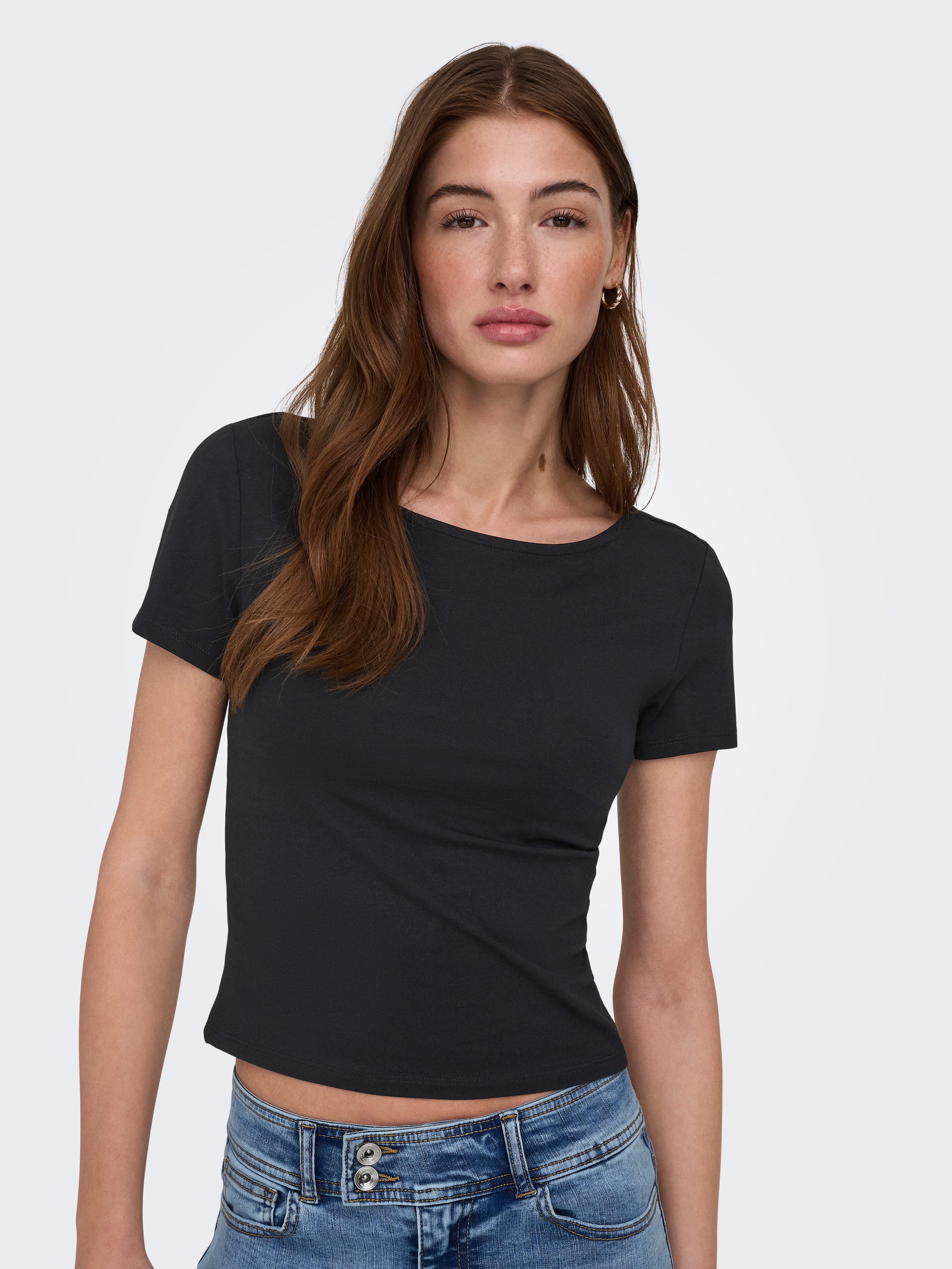 ONLY Kurzarmshirt ONLSUSAN SHORT S/S 2 PACK TOP CS JRS (Packung, 2-tlg., 2er-Pack)