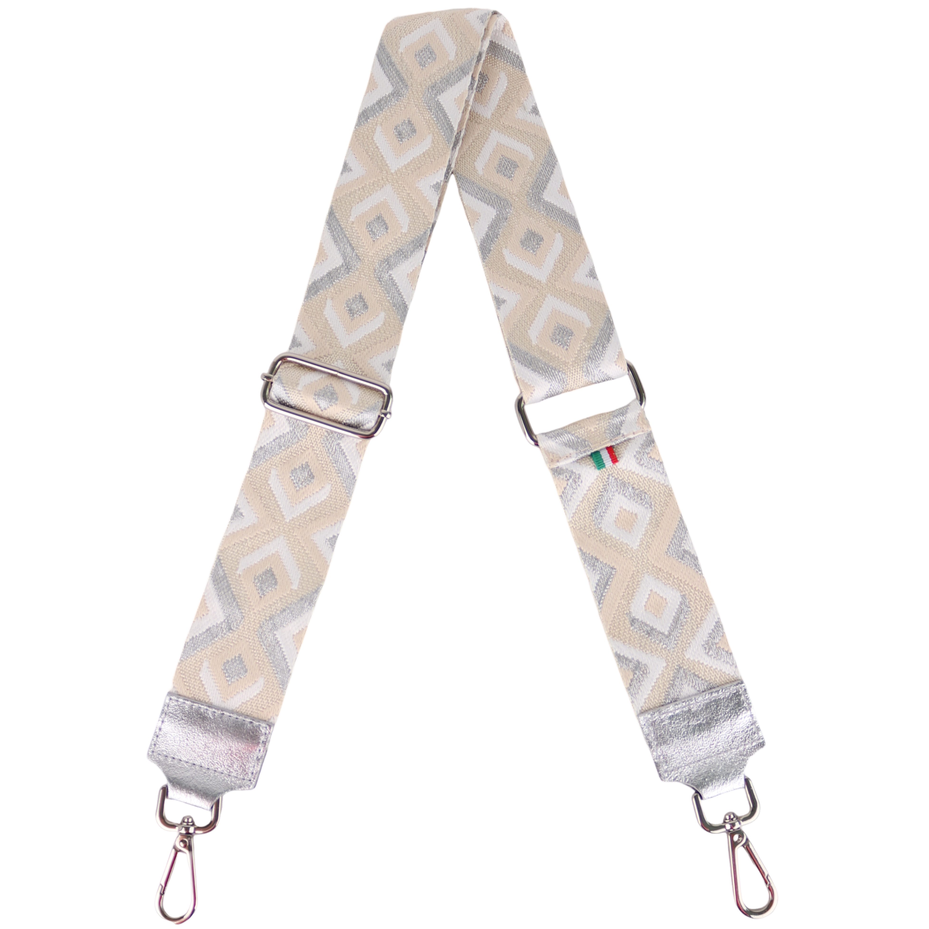 MIRROSI Плечевые ремни Made in Italy aus Echtleder Schultergurt für Tasche zum Wechseln (Farbe in Dunkelgrau,Navy,Grau,Khakigrün, 1x Taschengurt) 5cm Breit Bohemian Style