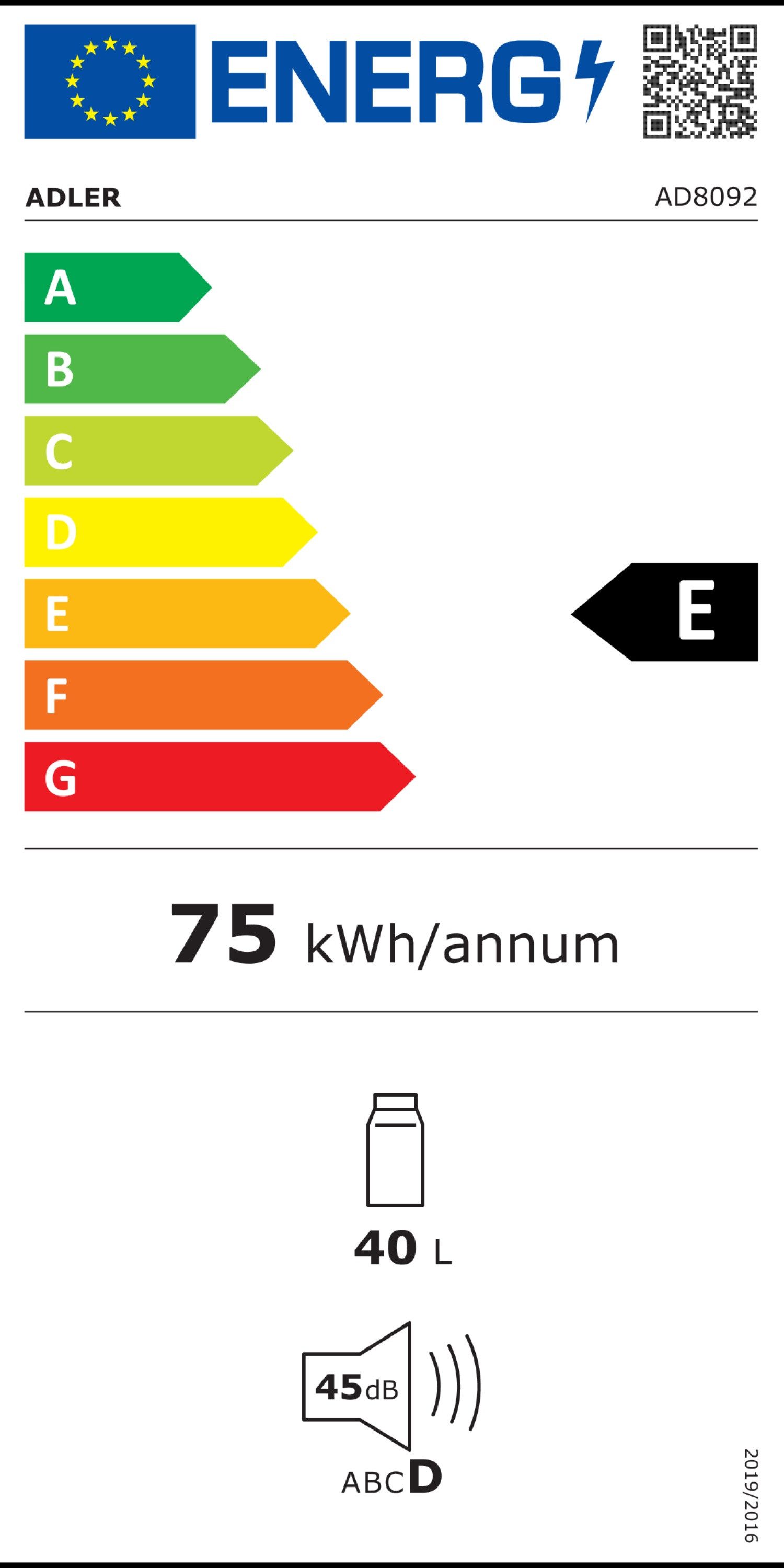Adler Kühlbox AD 8092, mit Kühl- und Warmhaltefunktion, 40 L