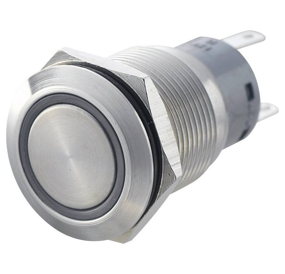 Thumbnail - TRU COMPONENTS Schalter Vandalensicherer Schalter 19 mm mit, Betätiger flach
