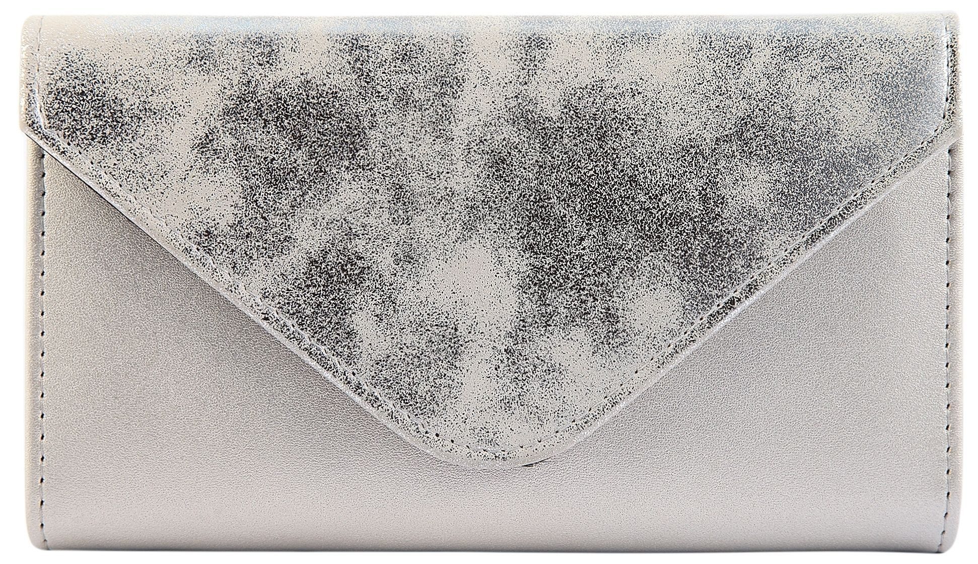 Cham Cham Geldbörse Lara Cham Cham Damen Geldbörse aus Ledermitat, Damen GeldbÃ¶rse Quer Lederimitat