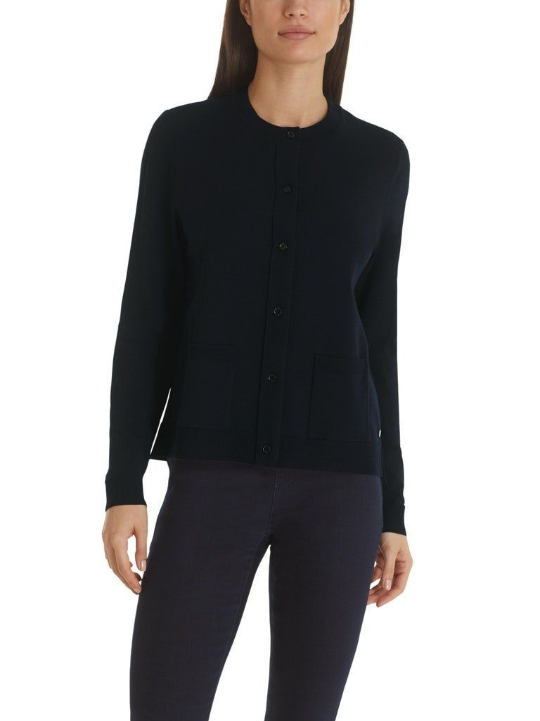 Marc Cain Strickcape Marc Cain Essentials / Da. Weste / Cardigan günstig online kaufen