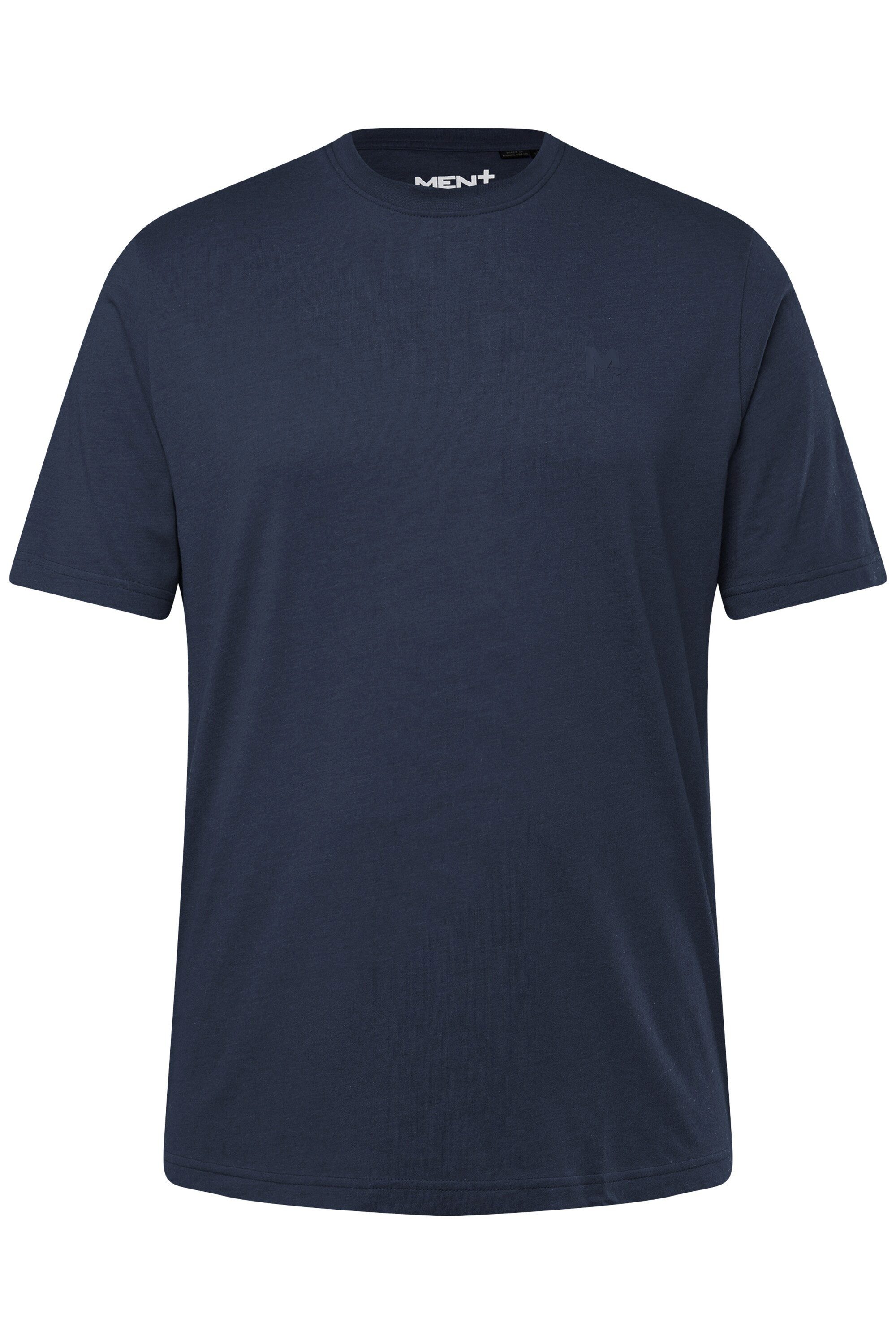 Men Plus T-Shirt Men+ T-Shirt Basic Halbarm Rundhals bis 8 XL günstig online kaufen