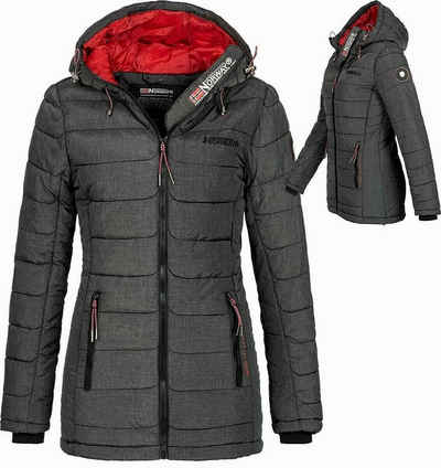 Geographical Norway Steppjacke Damen Winter Jacke Steppjacke Mantel Parka Astana