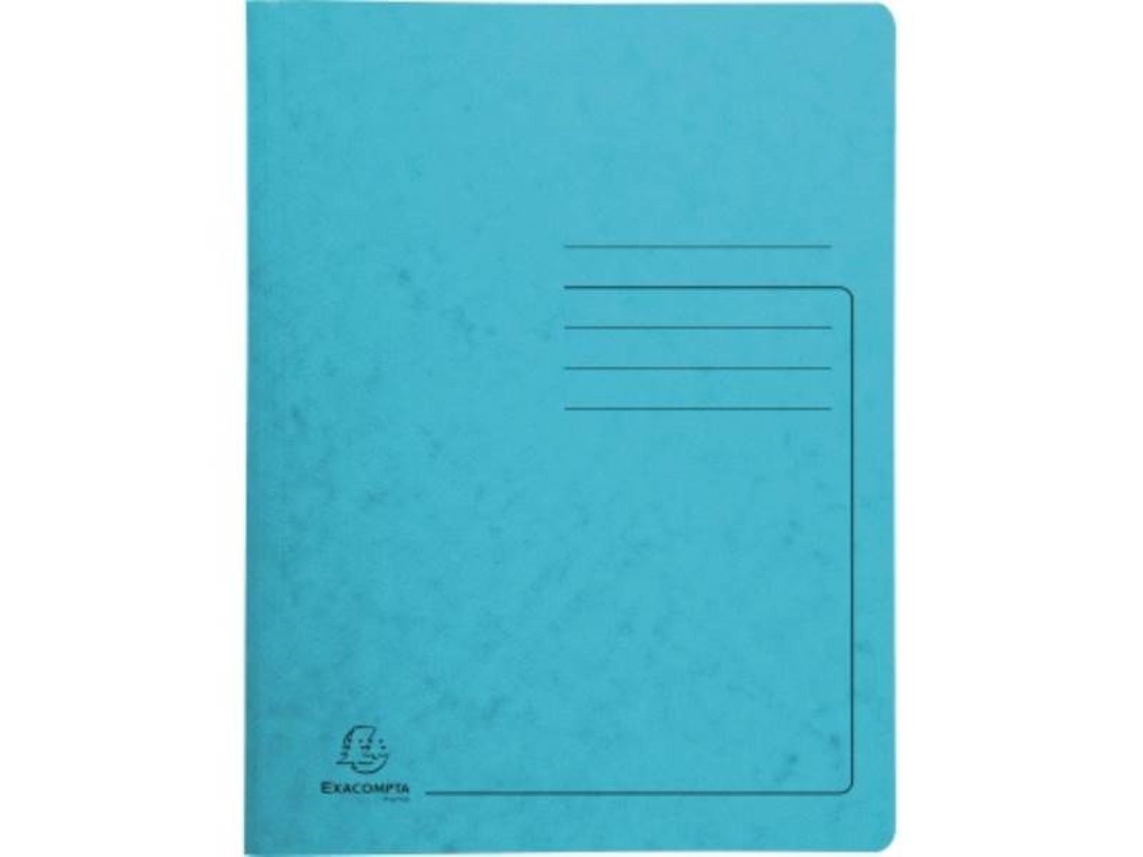 EXACOMPTA Hefter Exacompta Spiralhefter 240236E DIN A4 Karton türkis