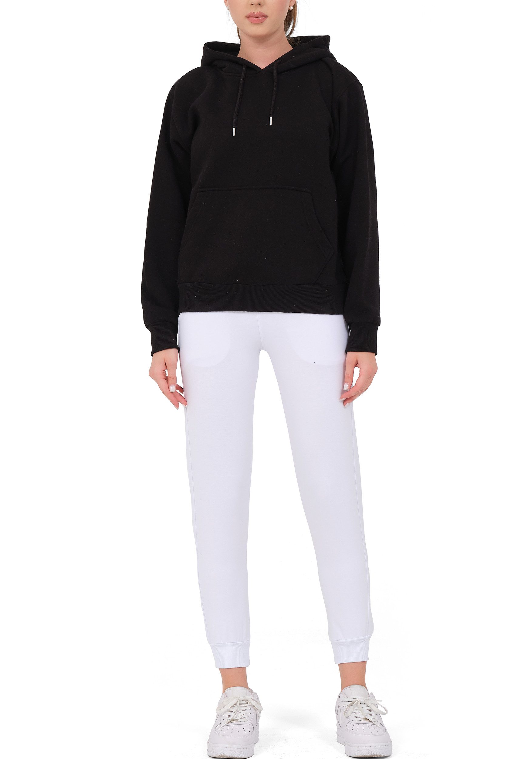S&S Hoodie Kapuzenpullover Damen Hoodie Sweatshirts Pullover Mit Kapuze und Kängurutasche, ideal für Freizeit oder Sport.