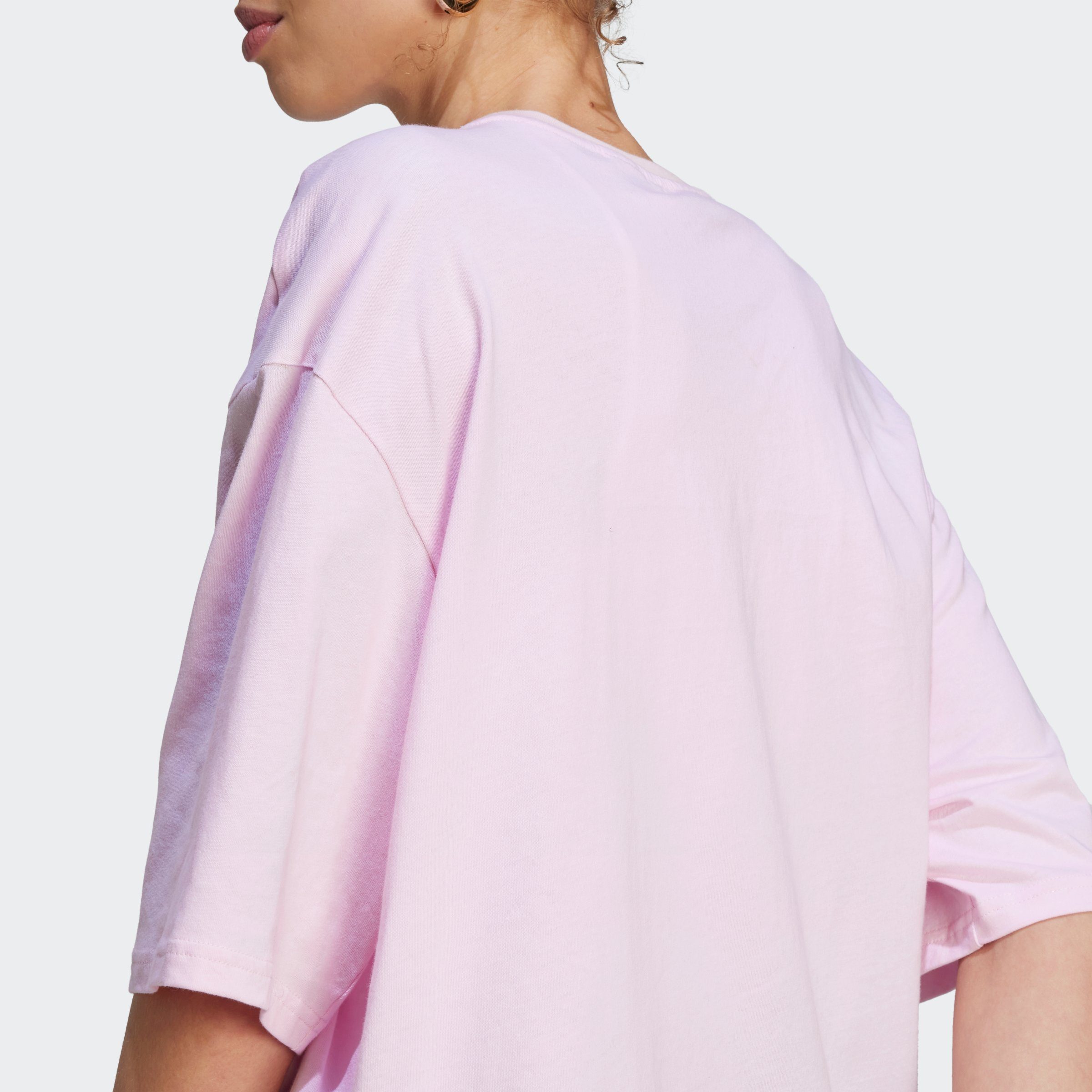 pink T-Shirt ESSENTIALS Sportswear adidas LOGO BOYFRIEND BIG