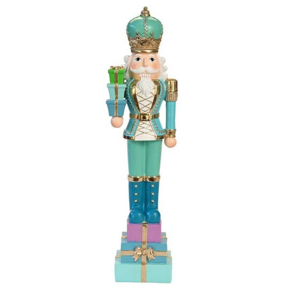 Giftcompany Weihnachtsbaumkugel Dekorationsobjekt Nussknacker Noce Türkis G günstig online kaufen