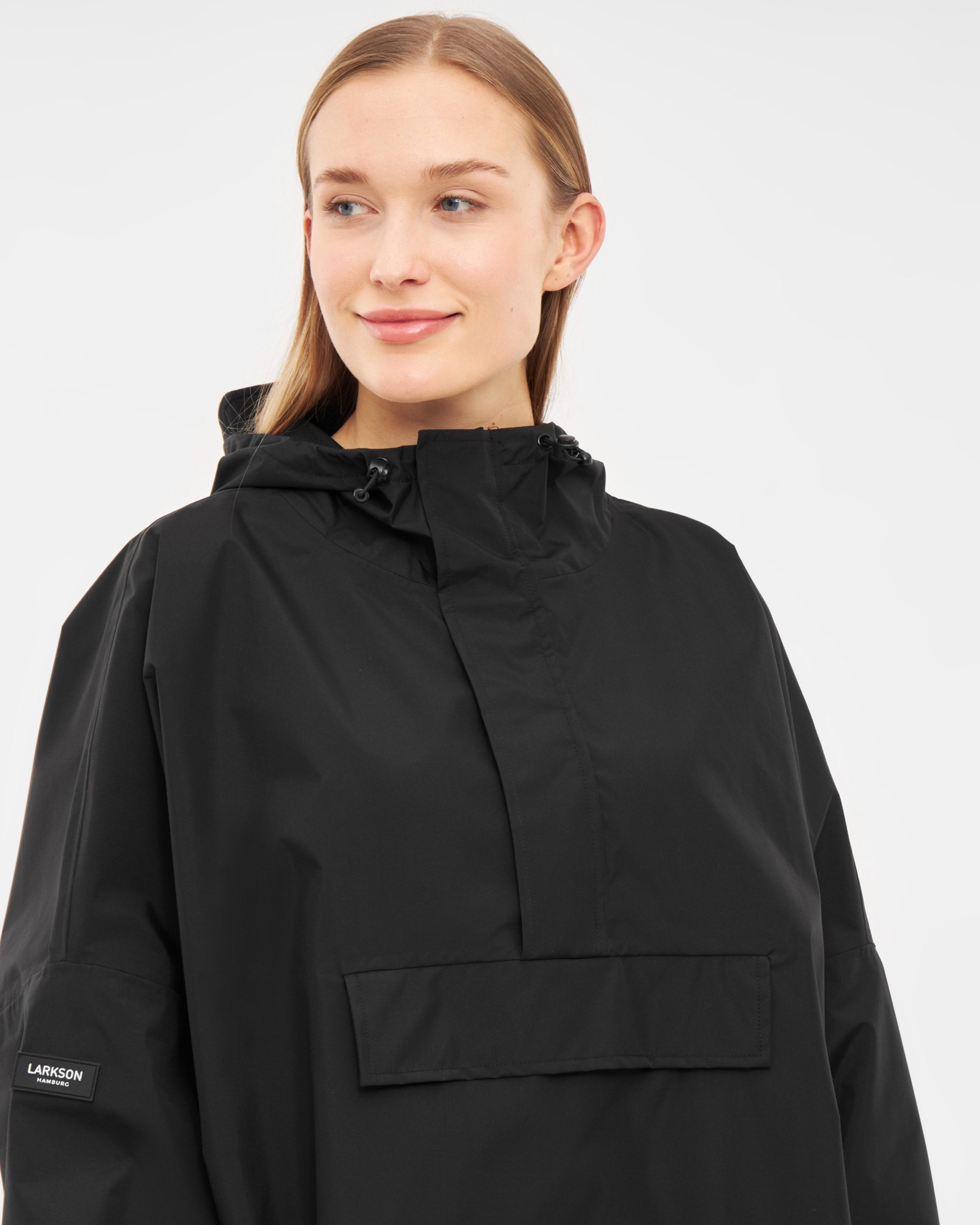 LARKSON Regenponcho Lykke Regenponcho, Wassersäule 10.000 mm (1-St) Wasserdichtes Regencape mit verschweißten Nähten