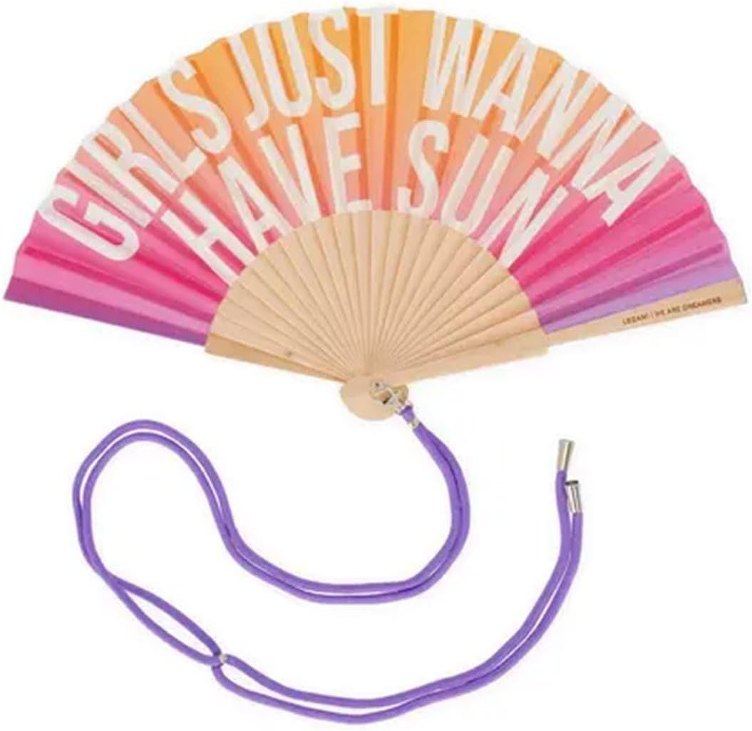 Legami Handfächer LEGAMI – Faltfächer ¡Que Calor! verschiedene Motive