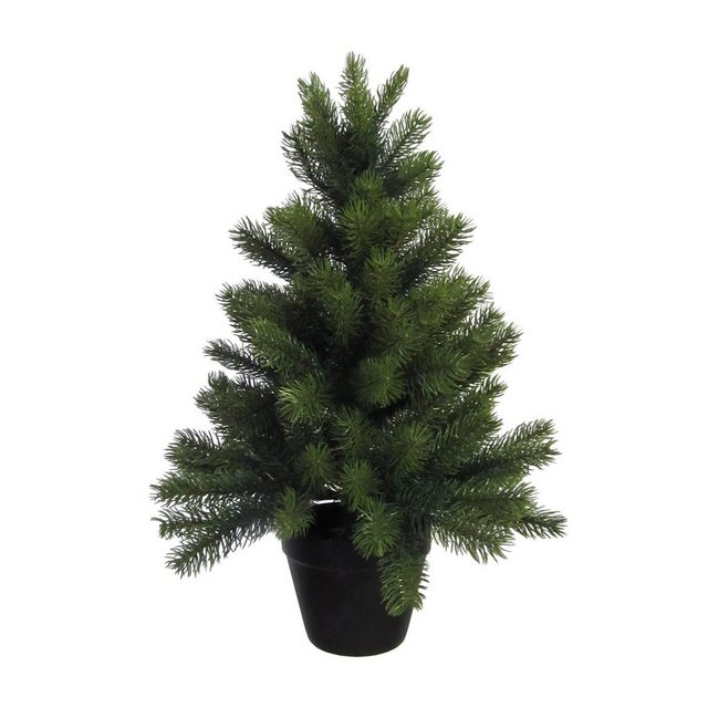 Creativ deco Künstlicher Weihnachtsbaum, mit schwarzem Kunststoff-Topf-Otto