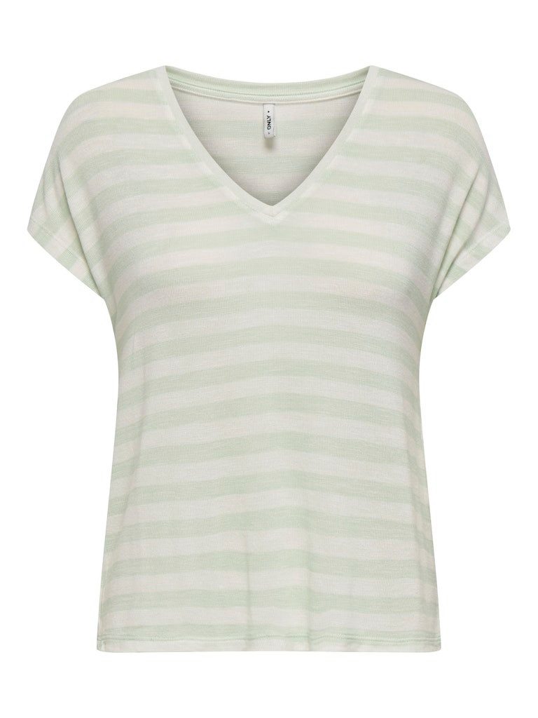 T-Shirt ONLLIRAN S/S V-NECK LOOSE TEE JRS