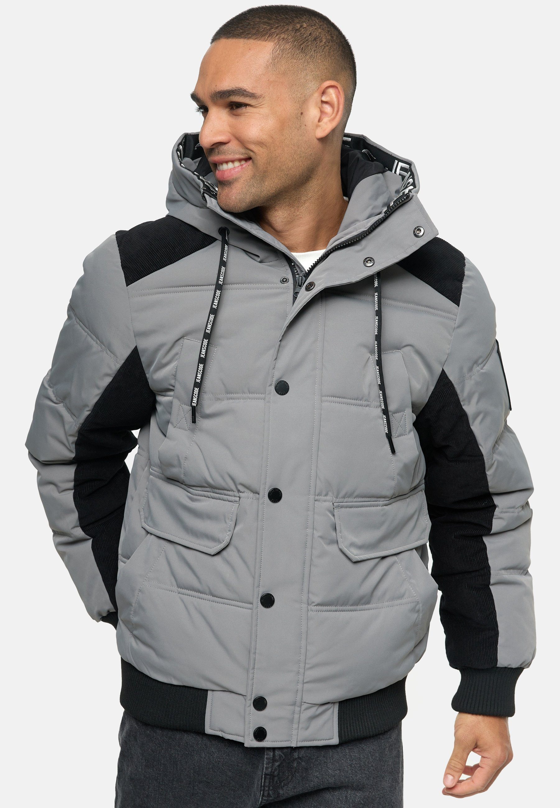 INDICODE Winterjacke Herren INJakobe Jacke Winter Herrenjacke – Bild 4 von 5