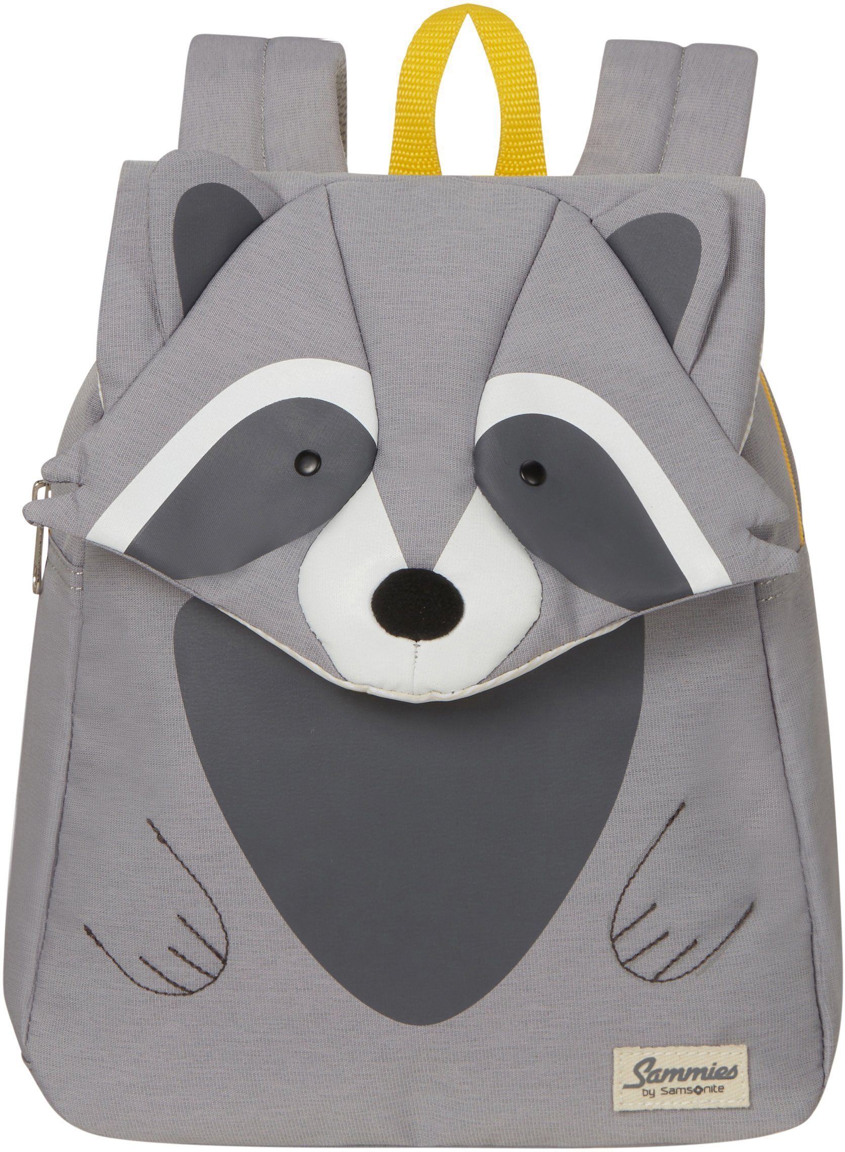 Samsonite Kinderrucksack Happy Sammies ECO, Racoon Remy, S, Kindergartenrucksack Kinderfreizeitrucksack Kinder-Backpack