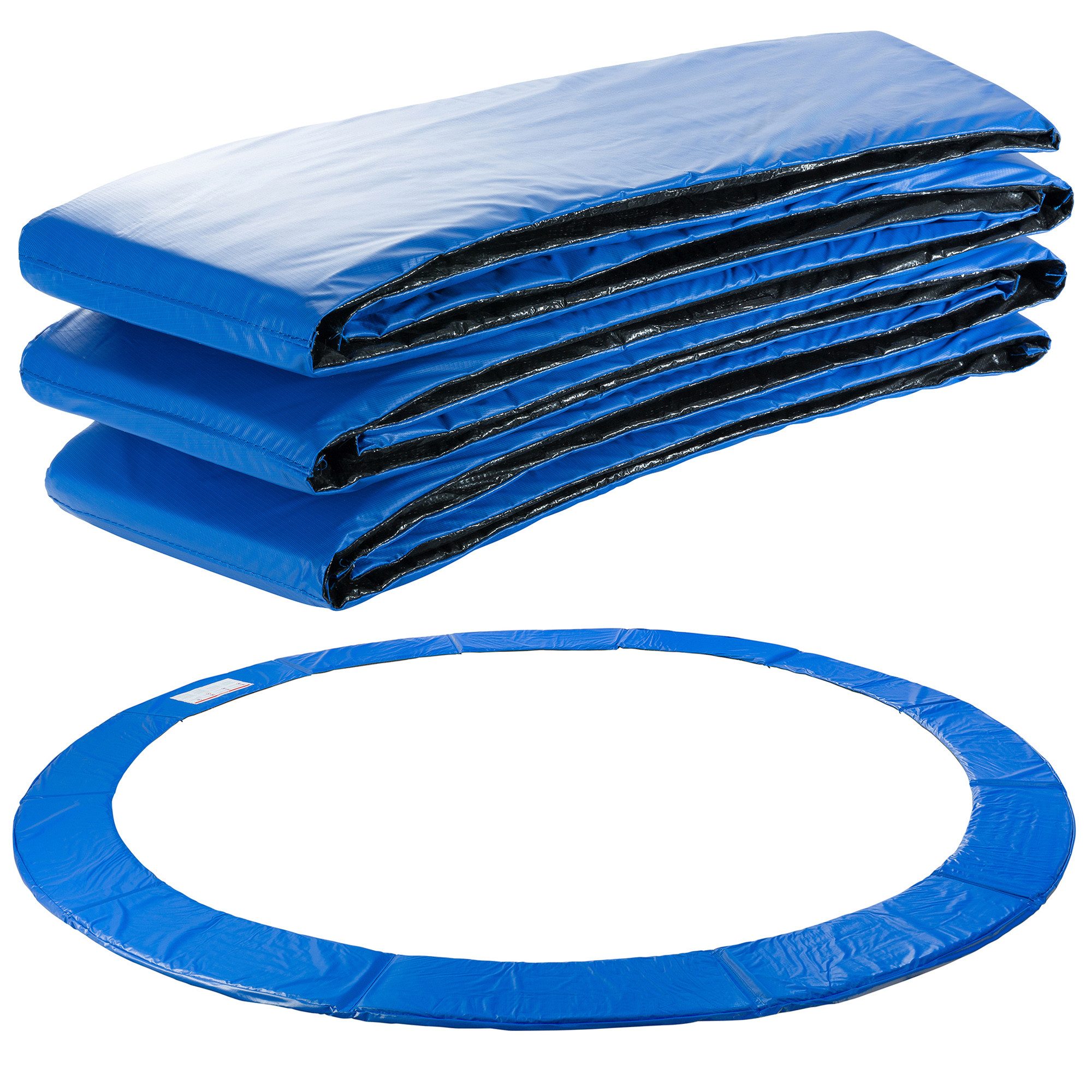Trampolin-Randabdeckung Federschutz Ø 366 cm, Randschutz, PVC und PE, Reißfest