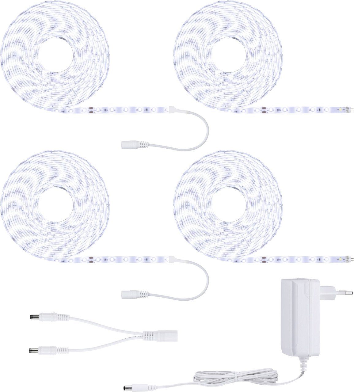 LED-Streifen Paulmann SimpLED Stripe Komplettset 20m kaltweiß