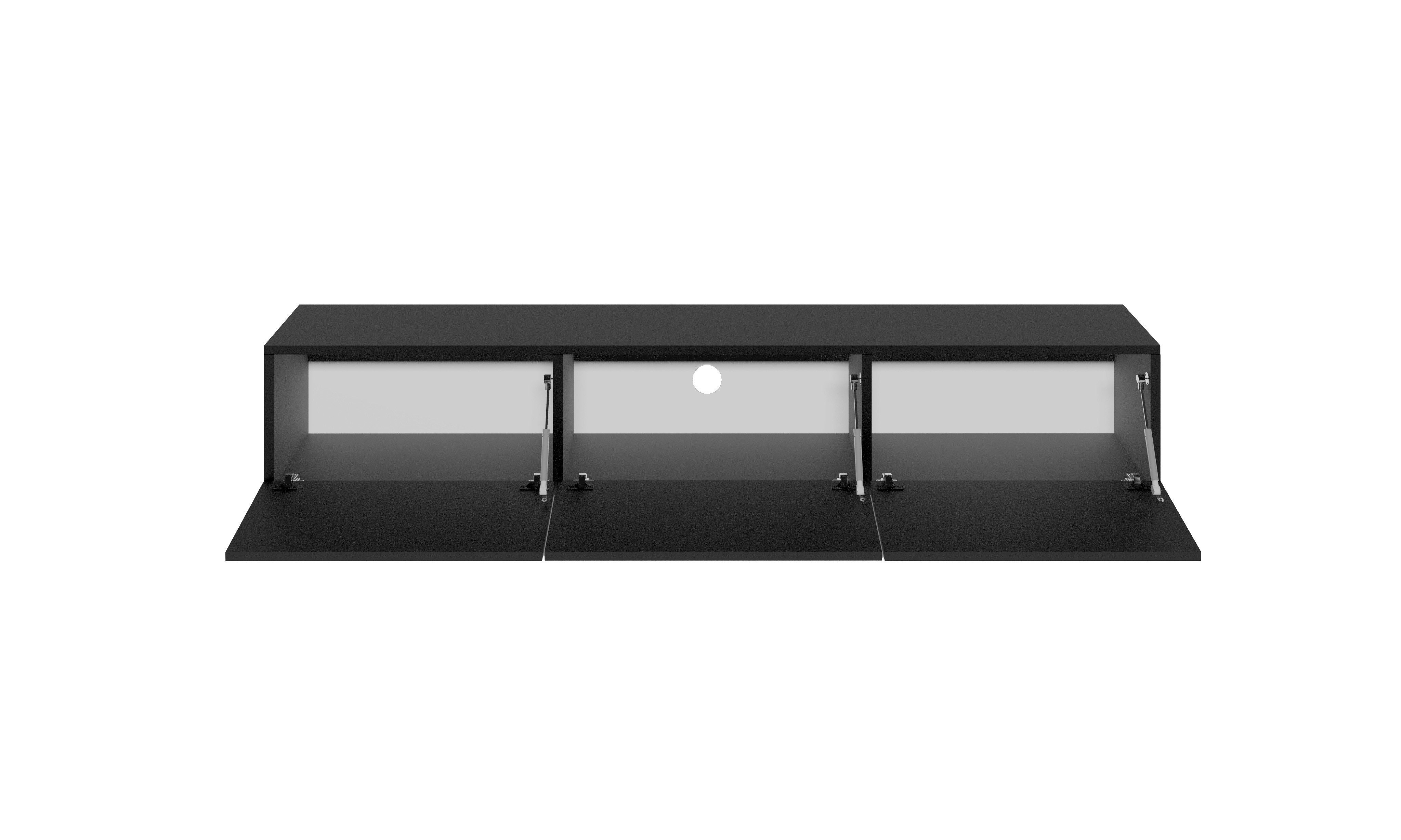 Raumhirsch Furniture Lowboard Dallas (Einzelmöbel, TV-Lowboard), Soft-Close, Kabeldurchführung
