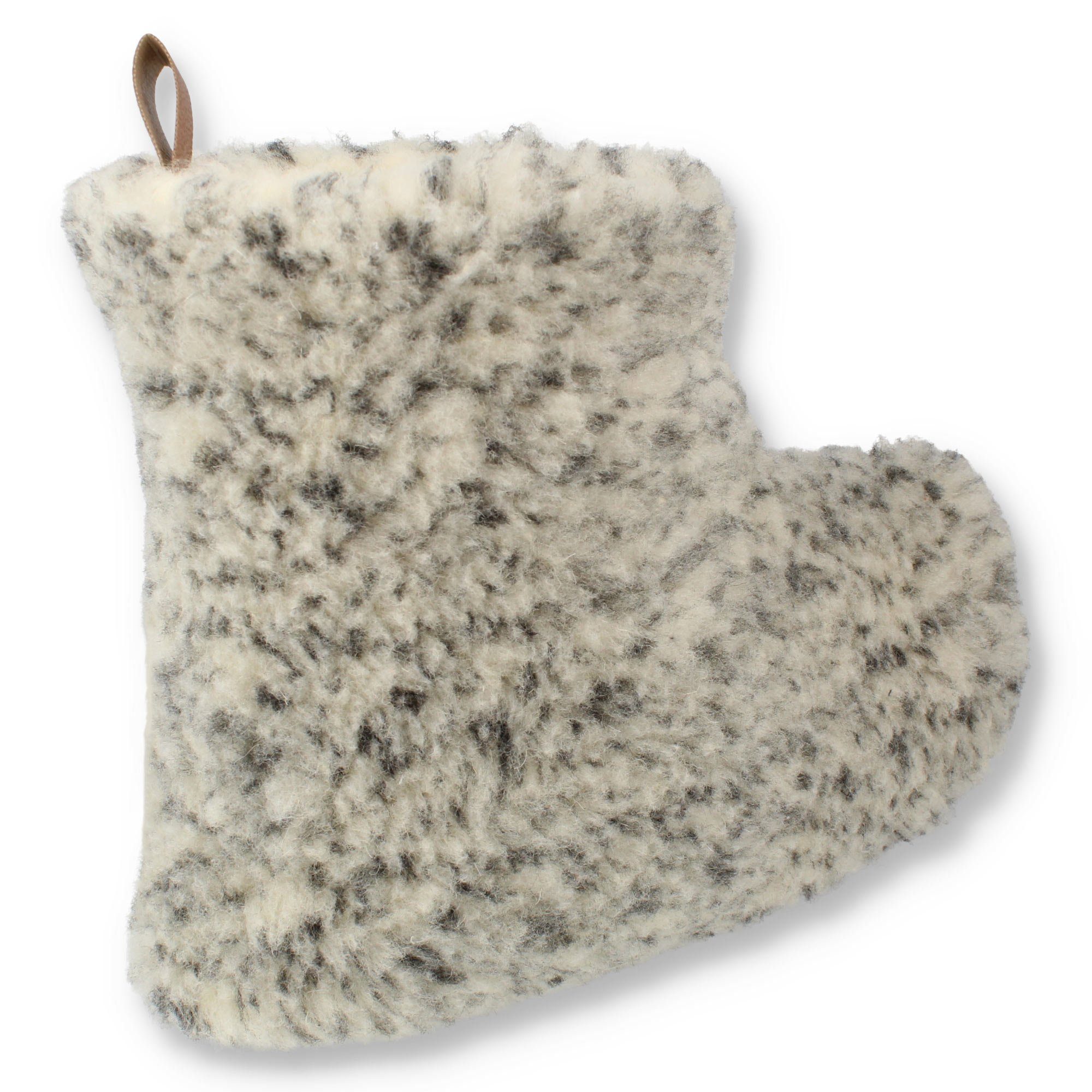 filsko Nordkapp Warme Wollsocken HausSchuhe für Damen und Herren Hausschuh mit wolle gefüttert