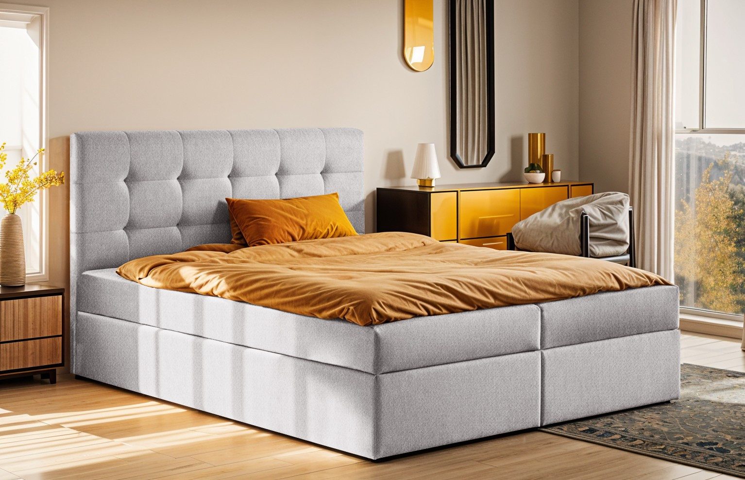 Kaiser Möbel Boxspringbett mit matratze und günstig online kaufen