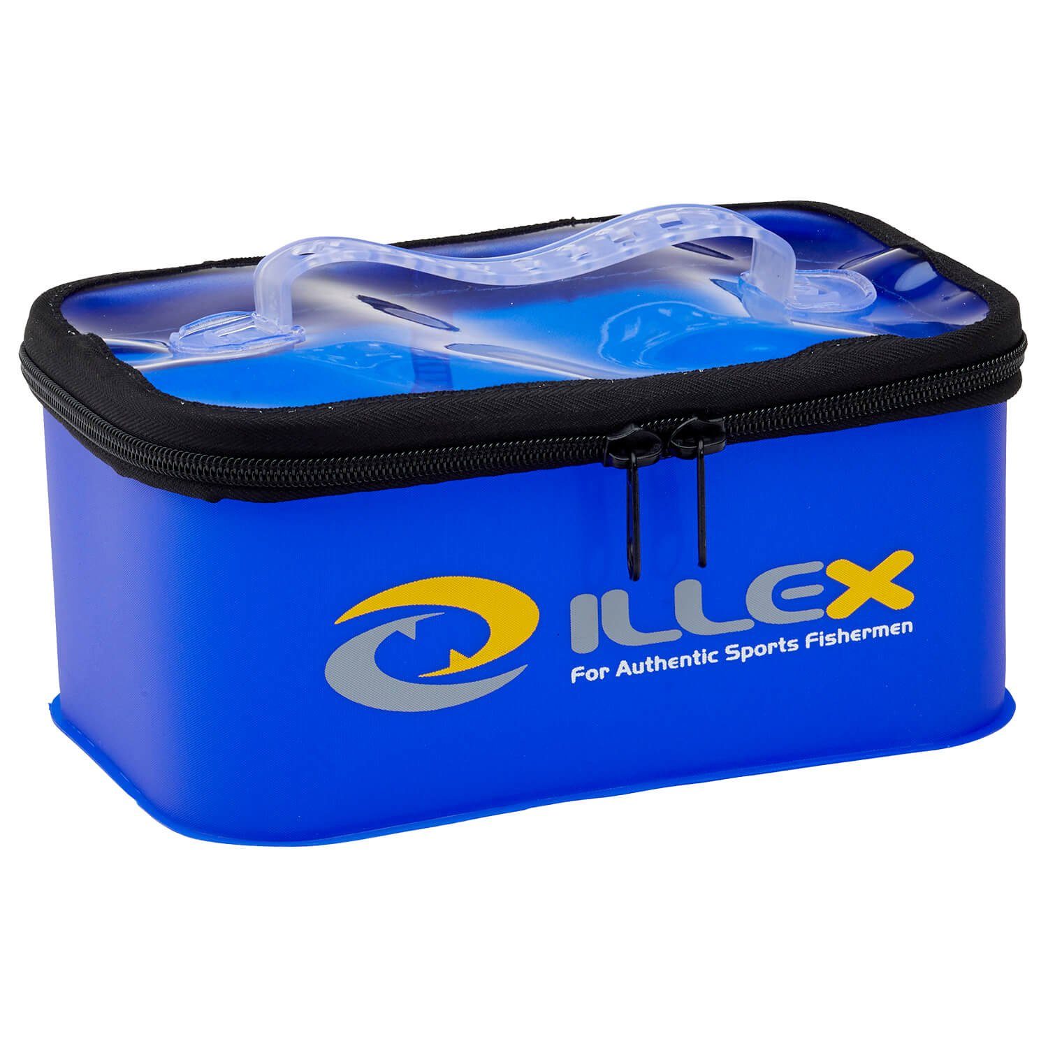 Illex Angelkoffer Illex Safe Bag G2 Aufbewahrungstasche (1 St), Spritzwasserschutz, Wasserfest, Diese Tasche ist speziell für die Bakkan G2 Tackle Bags konzipiert Blau
