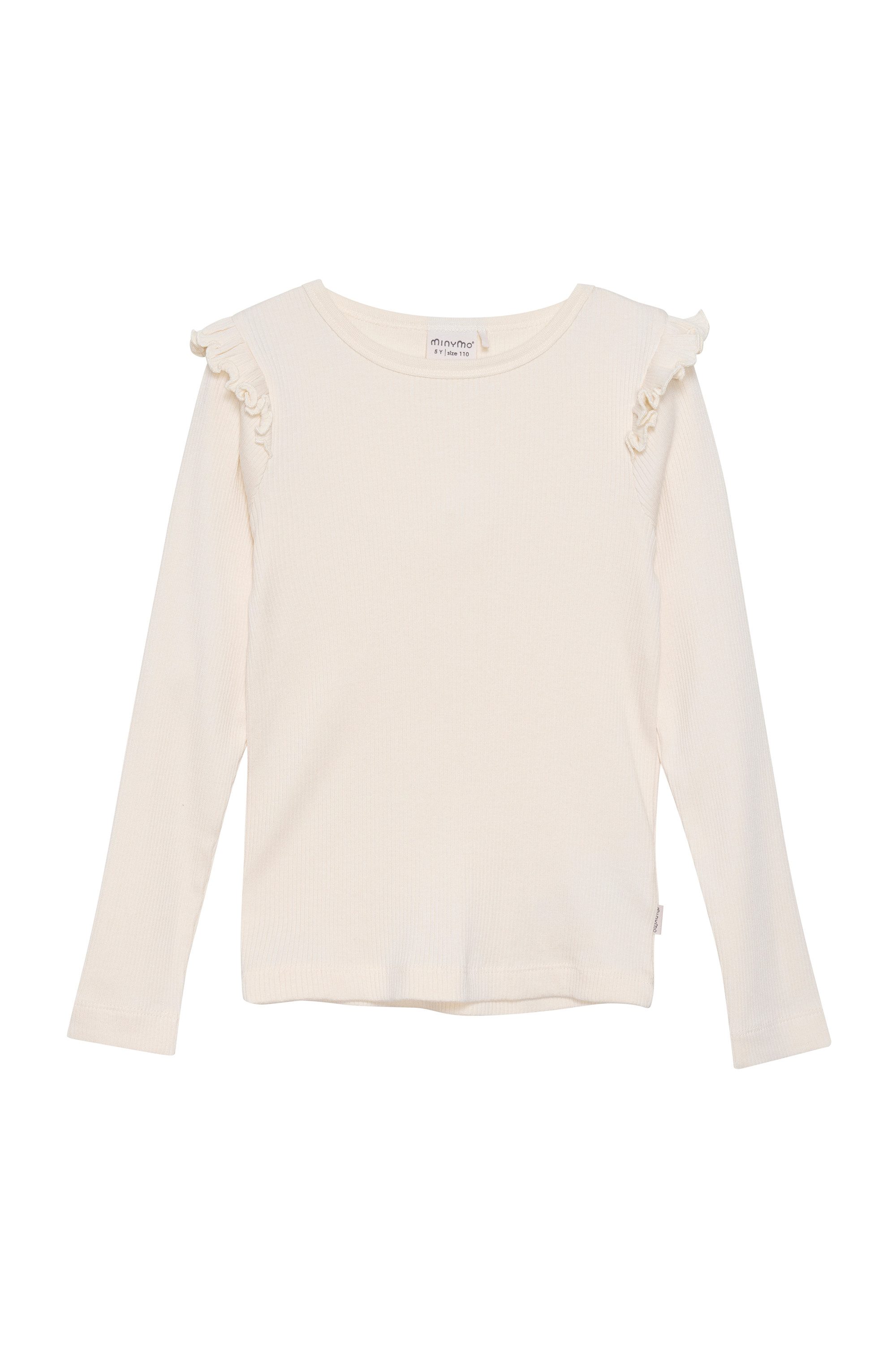 Minymo Longsleeve MITshirt Langarmshirt mit Rüschen