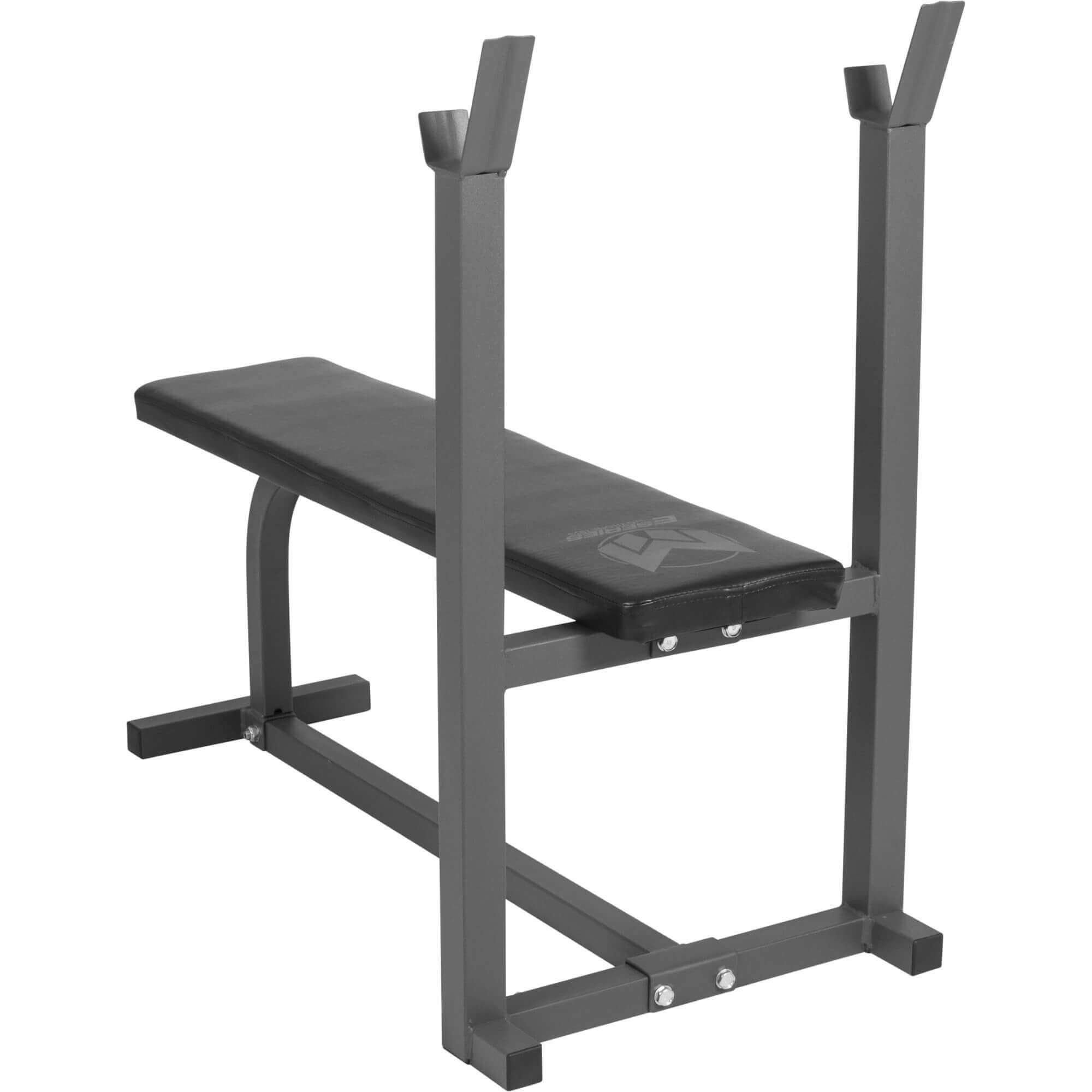 GORILLA SPORTS Hantelbank Hantelbank E-Series mit Ablage, (1-tlg)