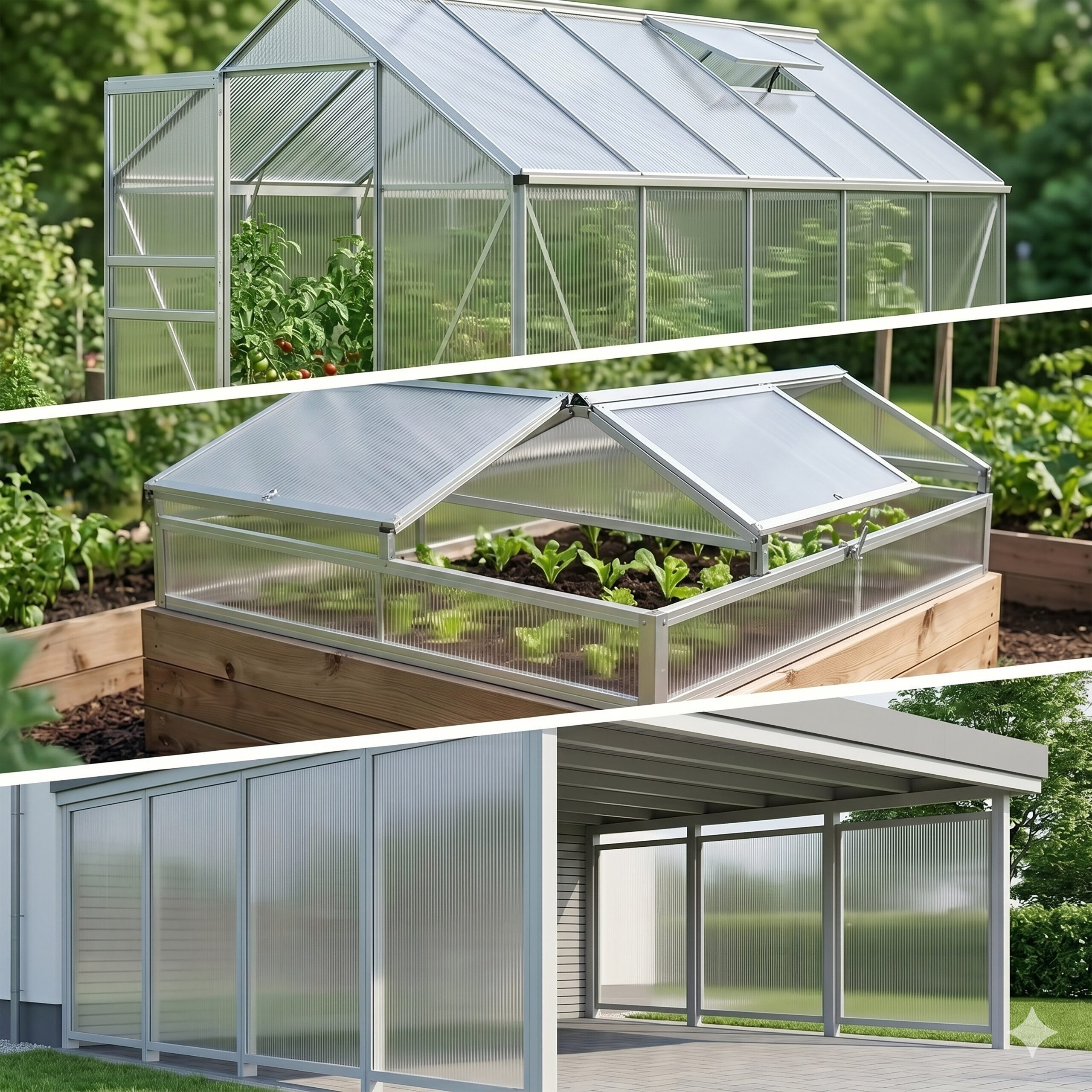 relaxdays Doppelstegplatte 10er Set mit Verbind