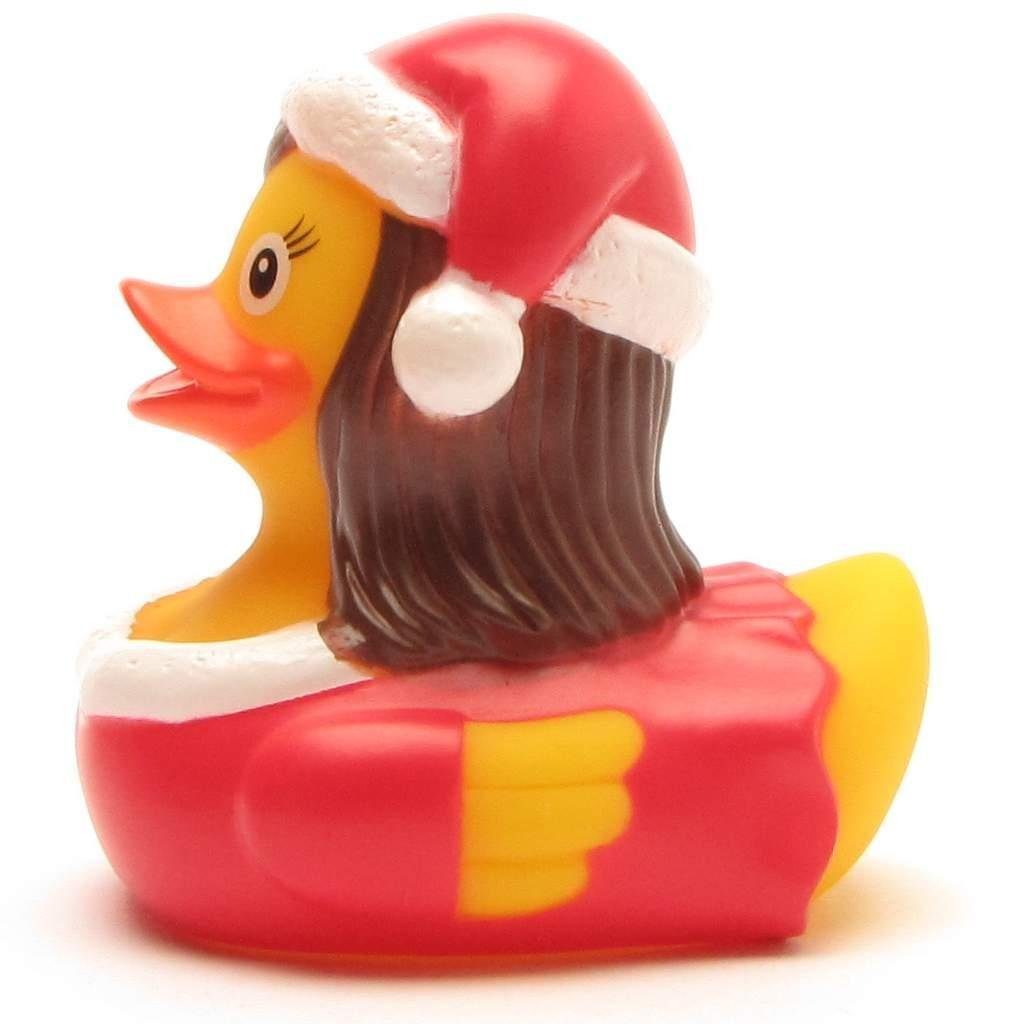 Duckshop Badespielzeug Quietscheente - Badeente Weihnachtsfrau