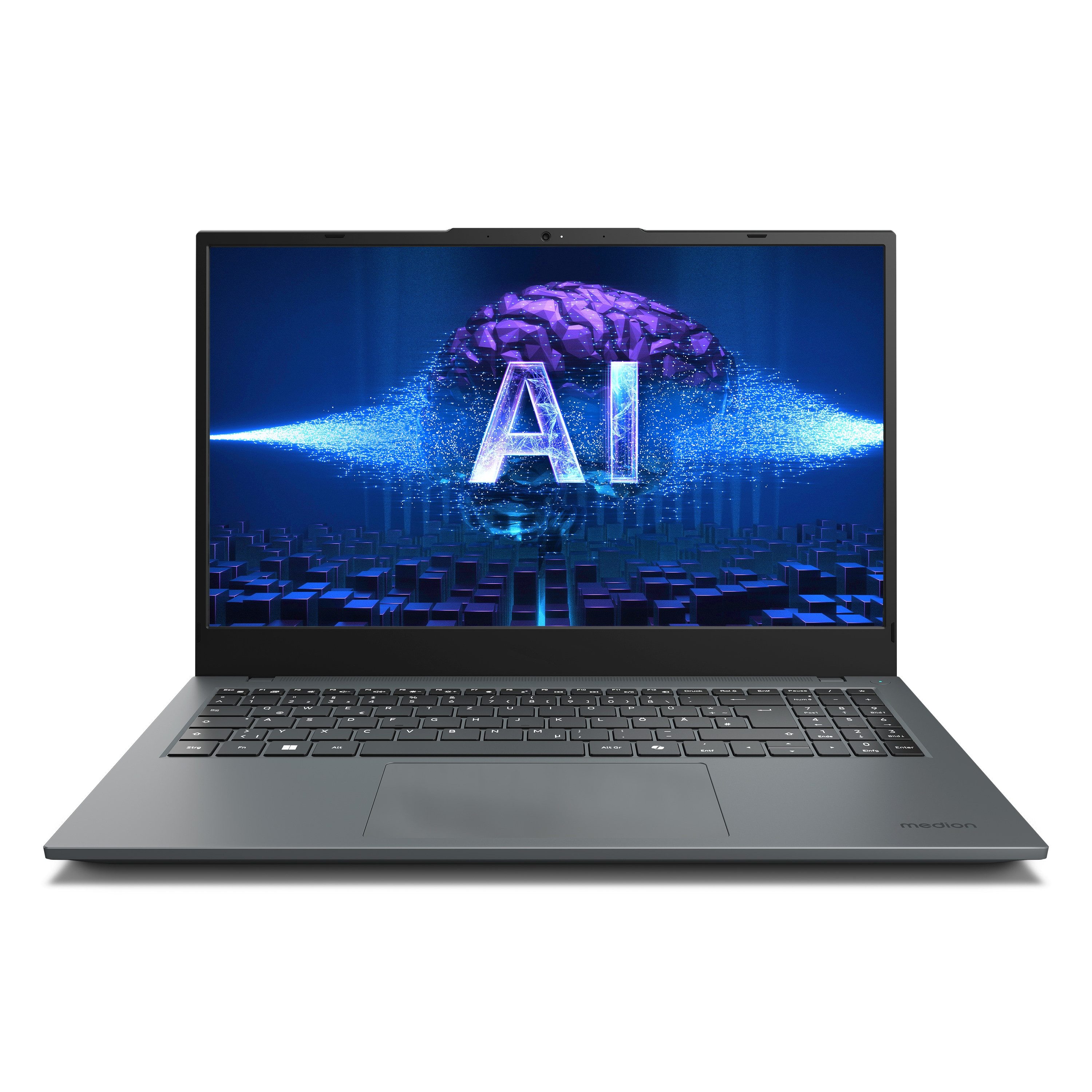 39,6 cm (15,6) KI-gestütztes Laptop MEDION E15443 (MD62718) Notebook