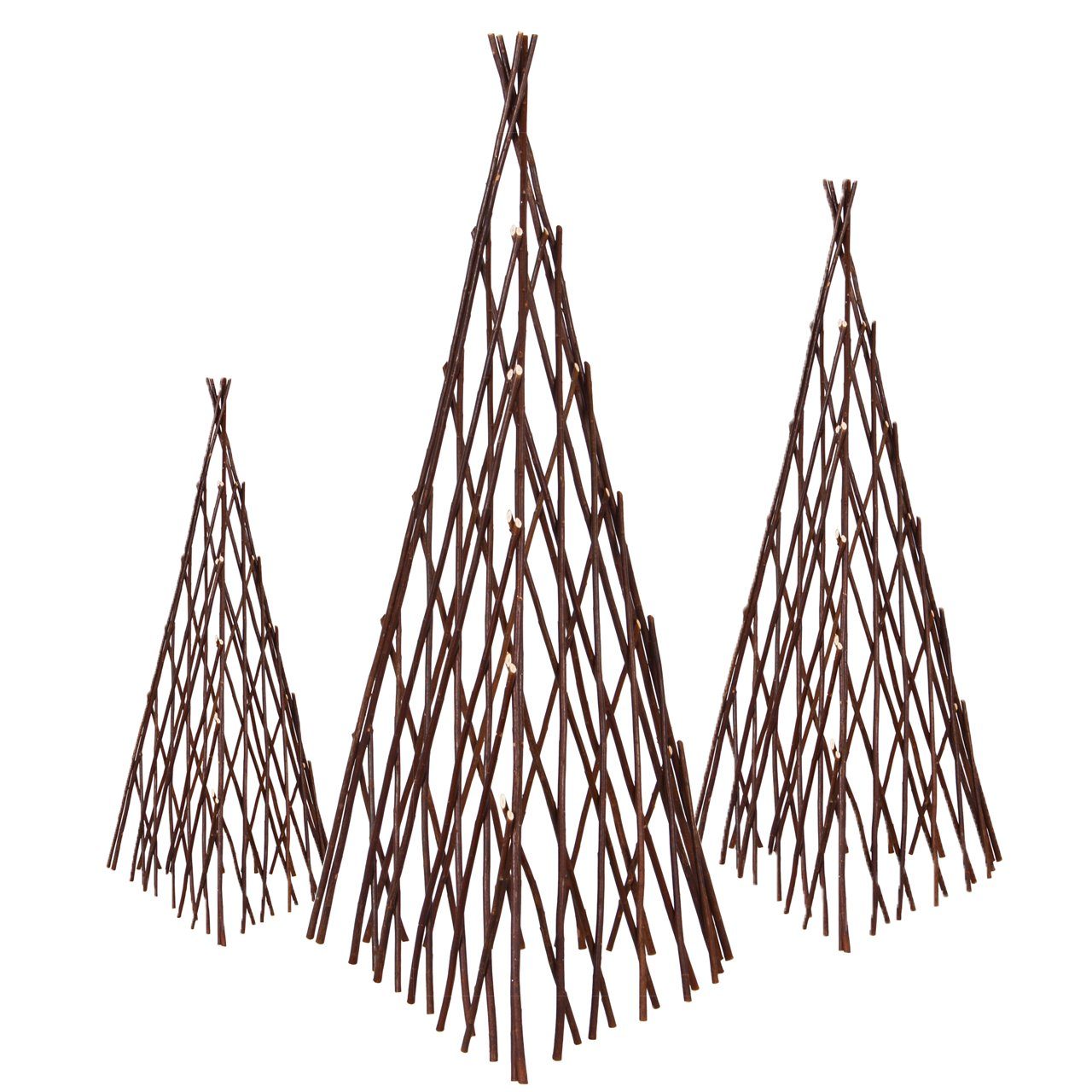 UNUS GARDEN Rankhilfe Rankgitter Pyramide 3er günstig online kaufen