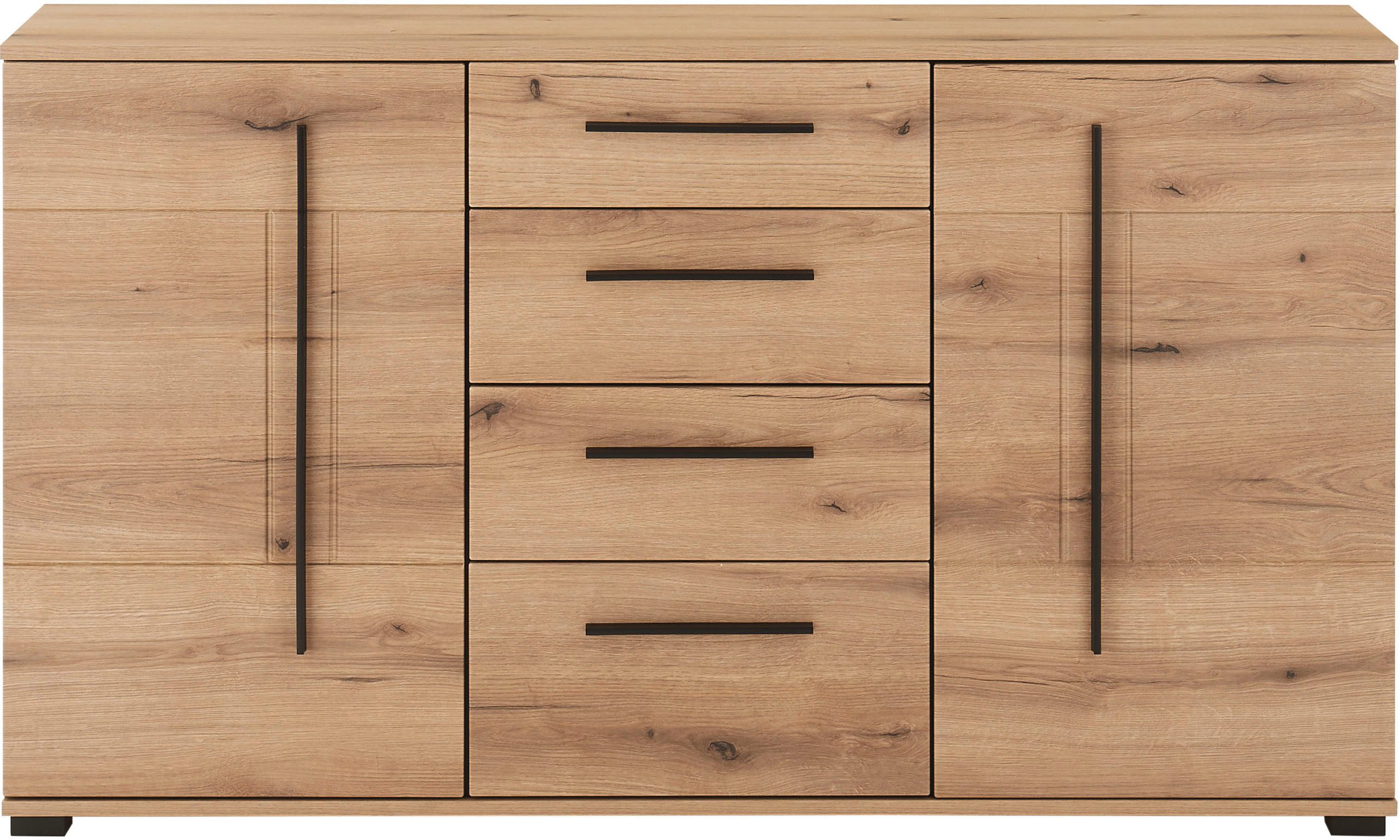INOSIGN Sideboard Cantara, moderner Schrank, Kommode in Eiche Evoke oder we günstig online kaufen