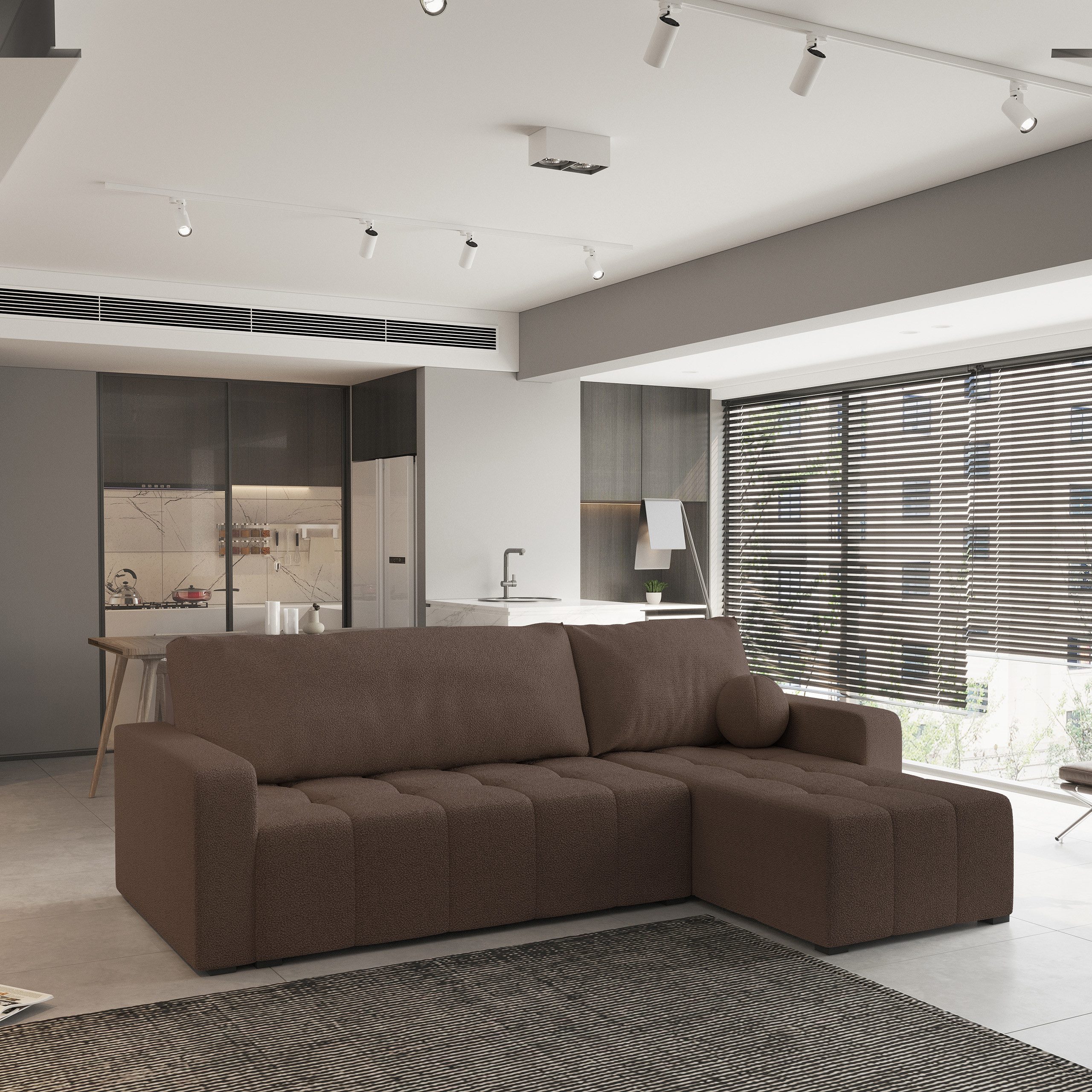 Masseno Ecksofa VOLIRA mit Schlaffunktion L-Form, günstig online kaufen