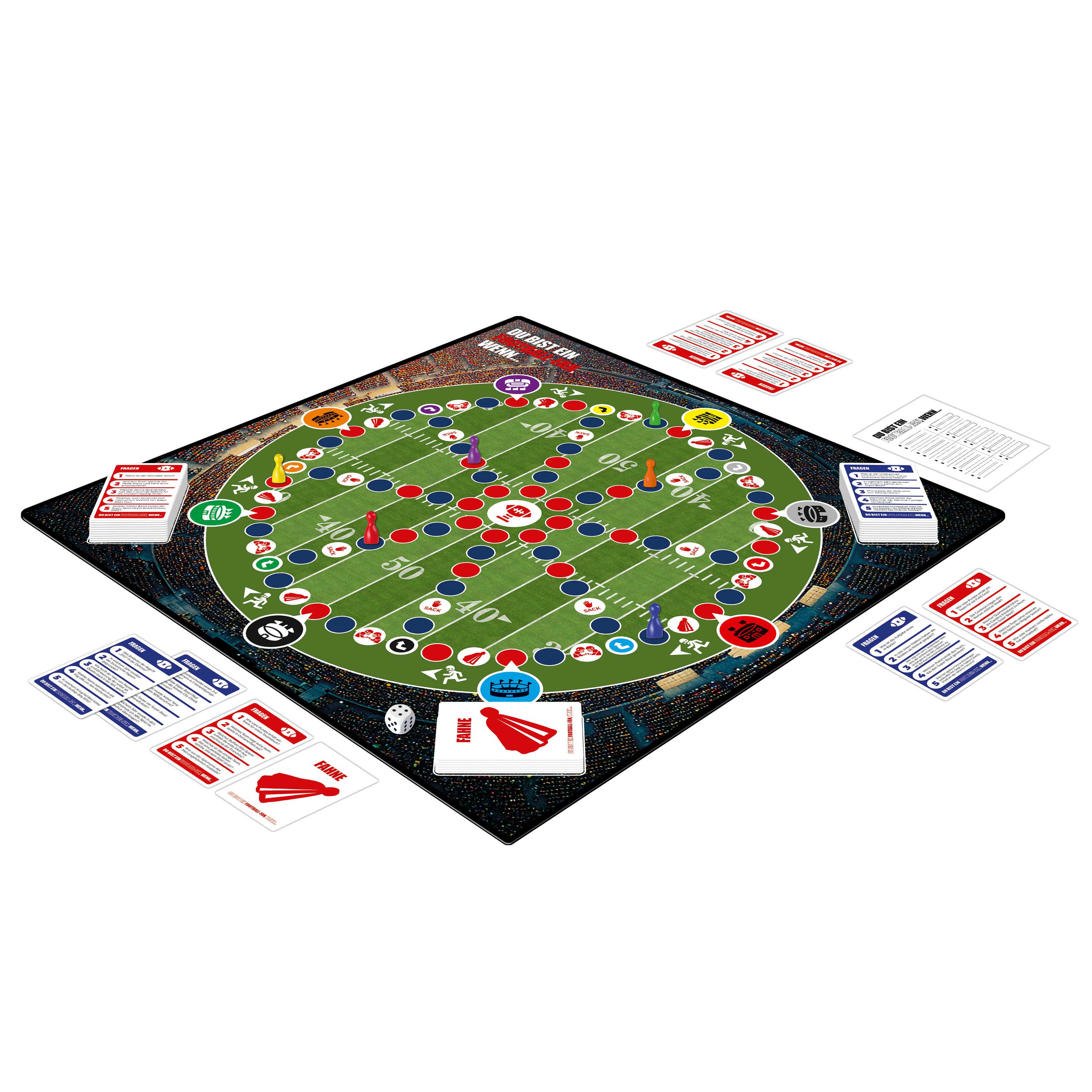 Gomazing Spiel Quizspiel - Du bist ein Football-Fan, wenn, Brettspiel