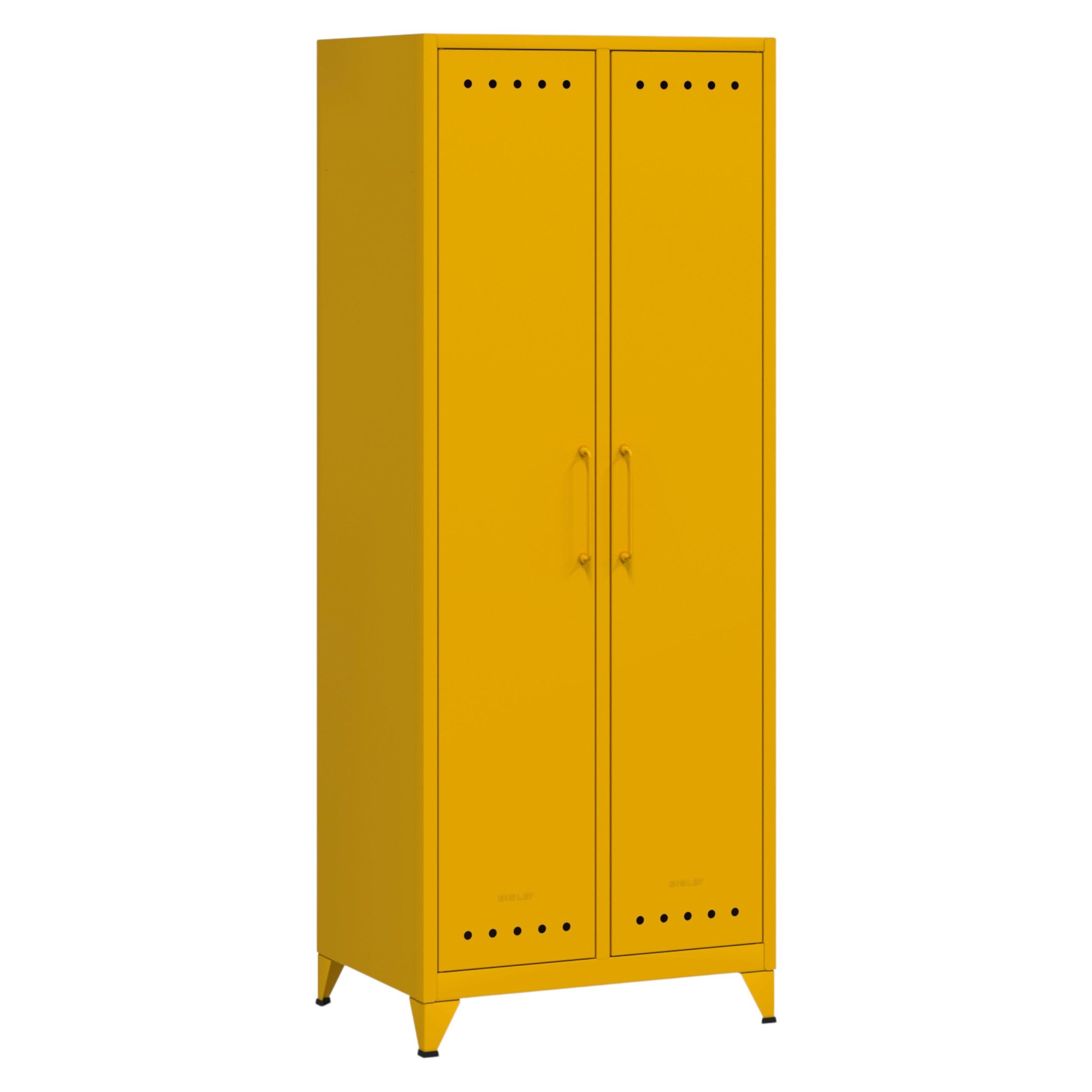 Bisley Aktenschrank Fern Maxi Kleiderschrank in Sunflower - Maße: H 180 x B 70 x T 51 cm