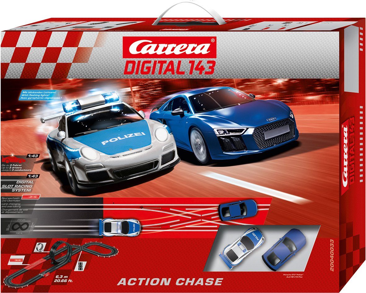 Carrera® Autorennbahn »Carrera® Digital 143 Action Chase