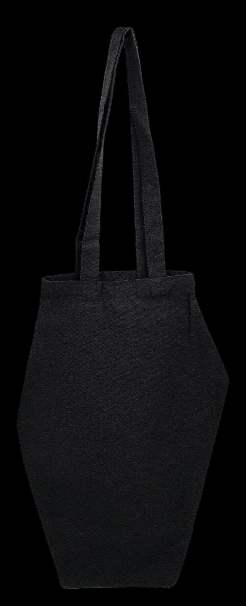 Figuren Shop GmbH Tragetasche Tragetasche Sarg - The Creepier the Better - Einkaufstasche Tasche