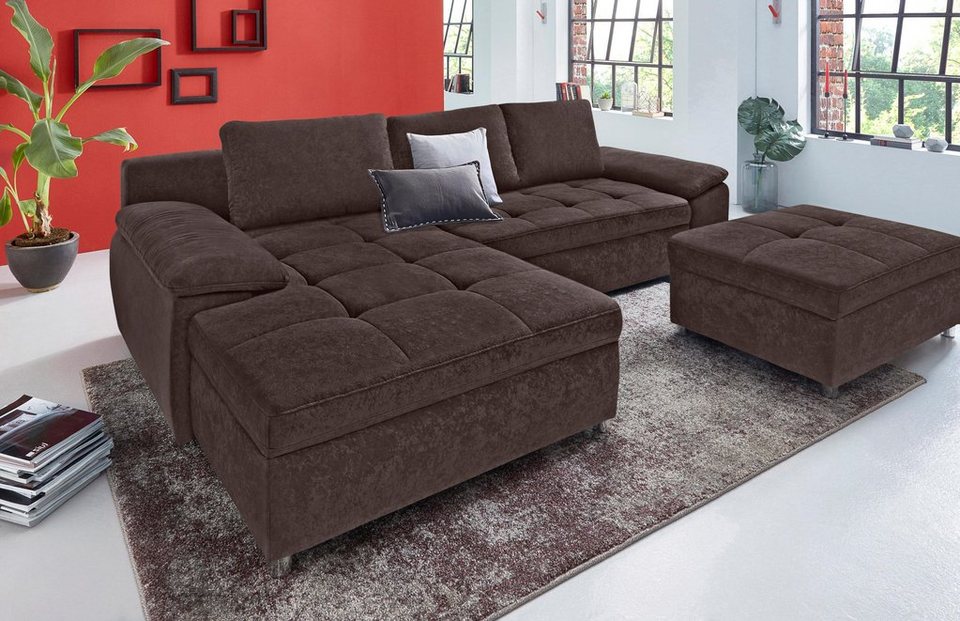 Sit More Ecksofa Labene Wahlweise Mit Bettfunktion Und Bettkasten Online Kaufen Otto