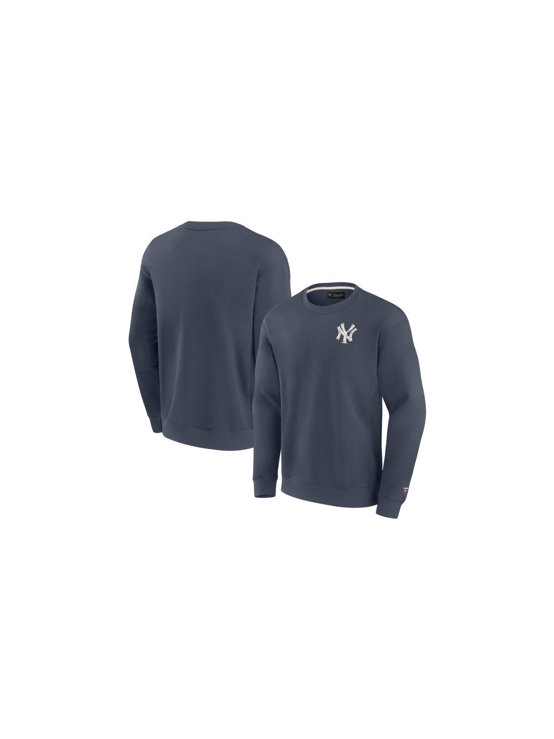 New York Yankees Sweatshirt New York Yankees Terrazzo Fleece Crew Sweatshirt