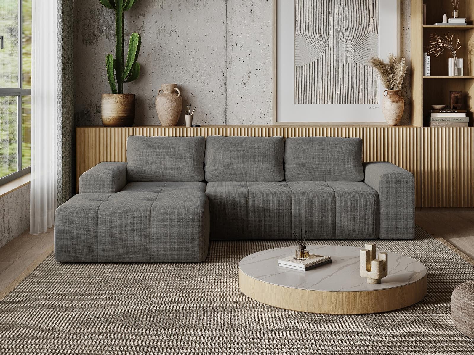 Compleo Ecksofa L form, Modern Couch, günstig online kaufen