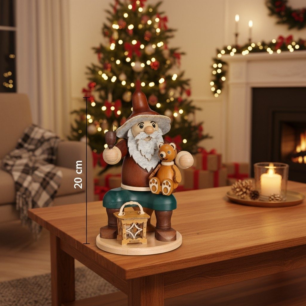 Zeidler Holzkunst Räuchermännchen Räucherfigur "Wichtel", (1 St)