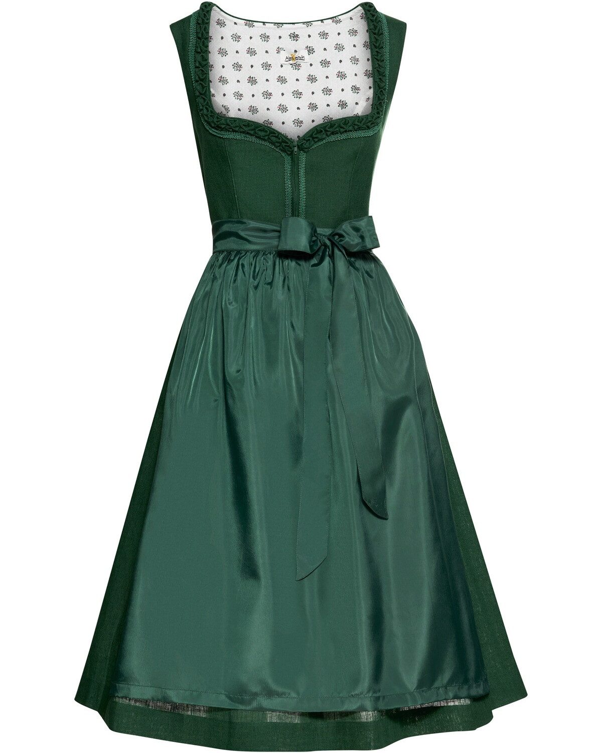 Almsach Dirndl Midi-Leinendirndl