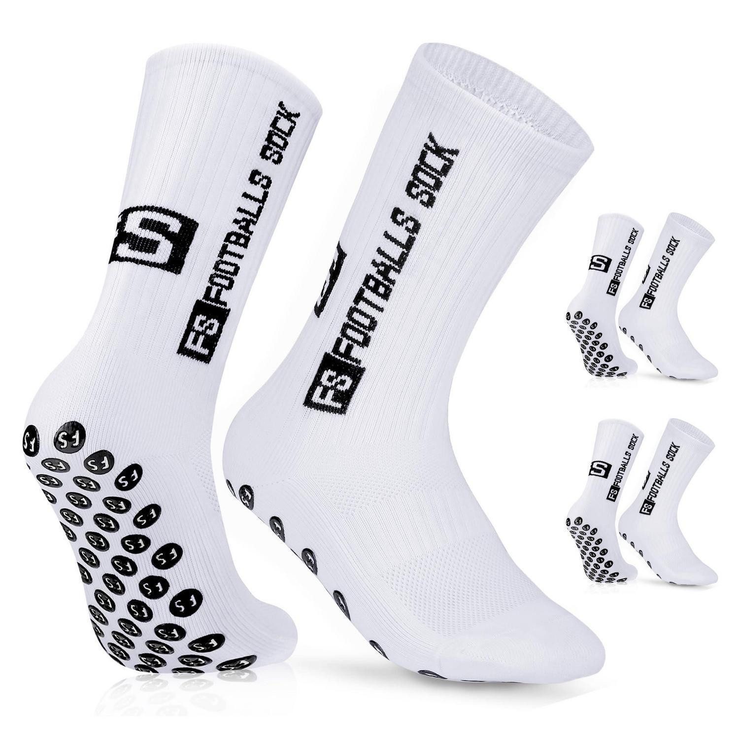 LuxusKollektion Fußballstutzen Fussball Socken Herren 2 Paar Grip