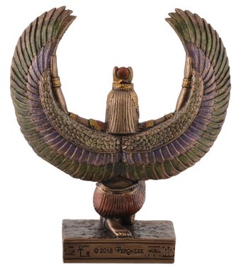 Vogler direct Gmbh Dekofigur Ägyptische Göttin Isis, Miniatur by Veronese, bronzefarben-coloriert, Größe: L/B/H ca. 7x3x8 cm