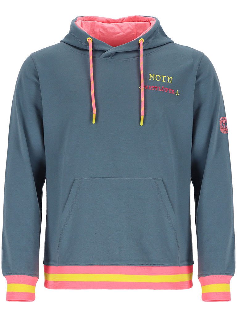 Kapuzenpullover 80956 Unisex Sweathoody mit MOIN-Stickerei - Hoodie mit Kängurutasche