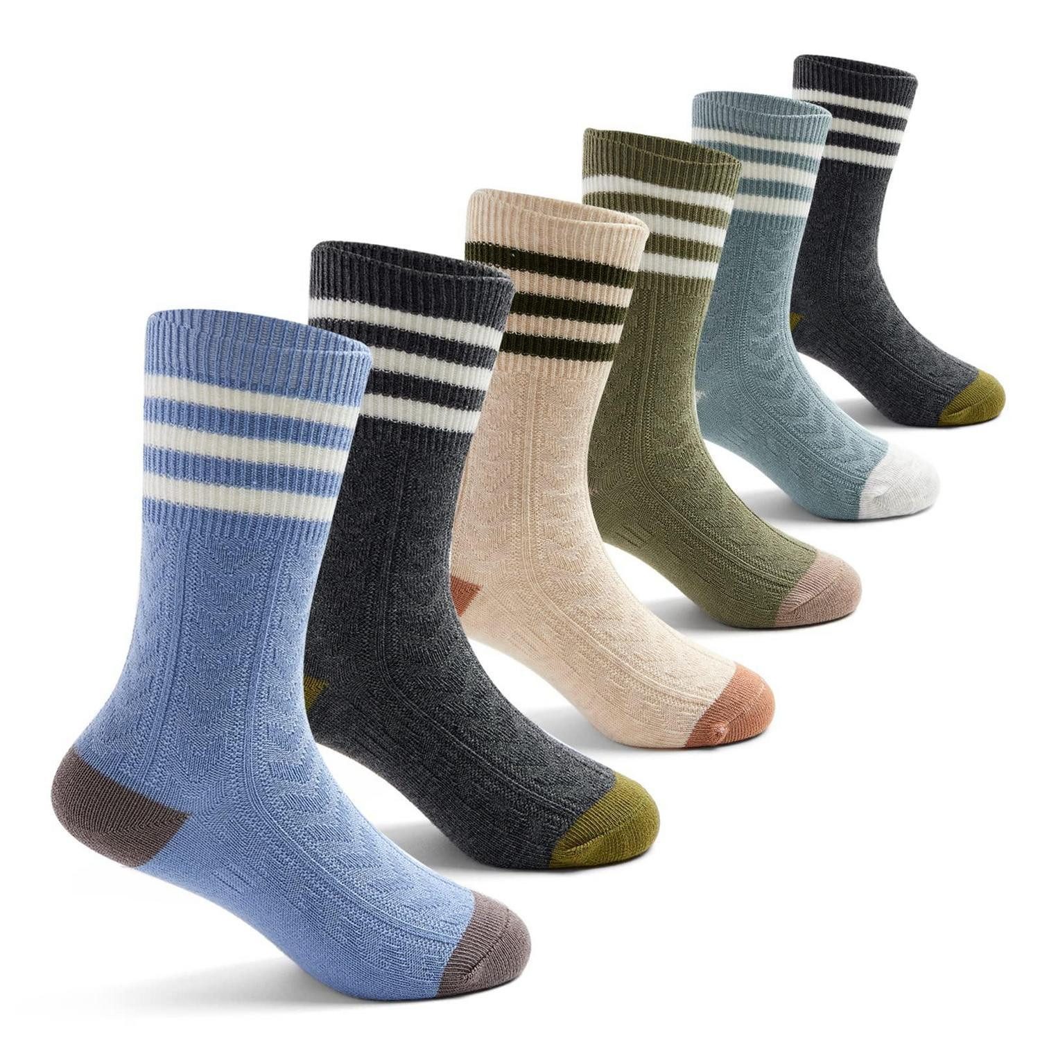 LuxusKollektion Kuschelsocken Baumwollsocken Jungen 10-13 Jahre