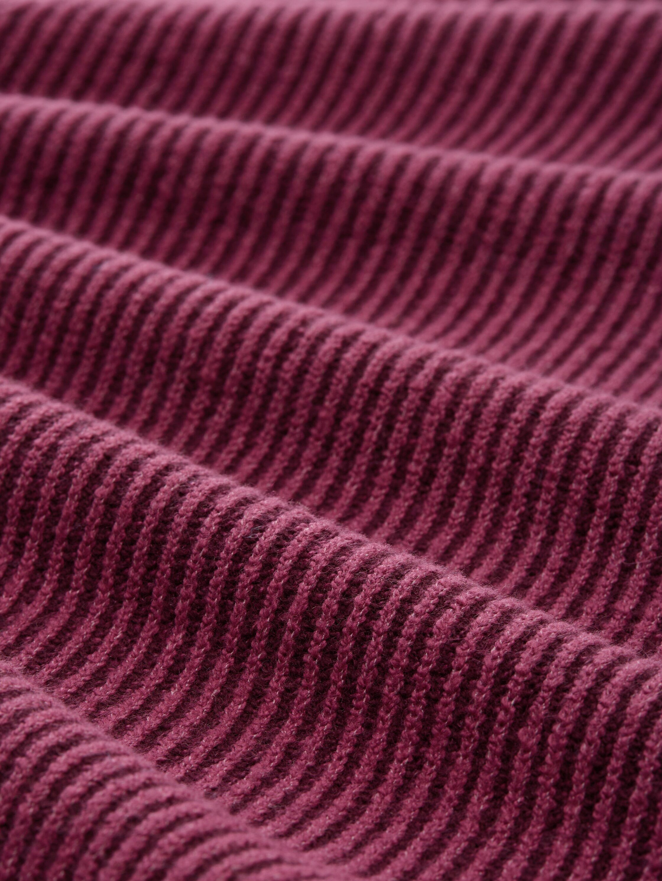 TOM TAILOR Strickpullover mit Rippstruktur