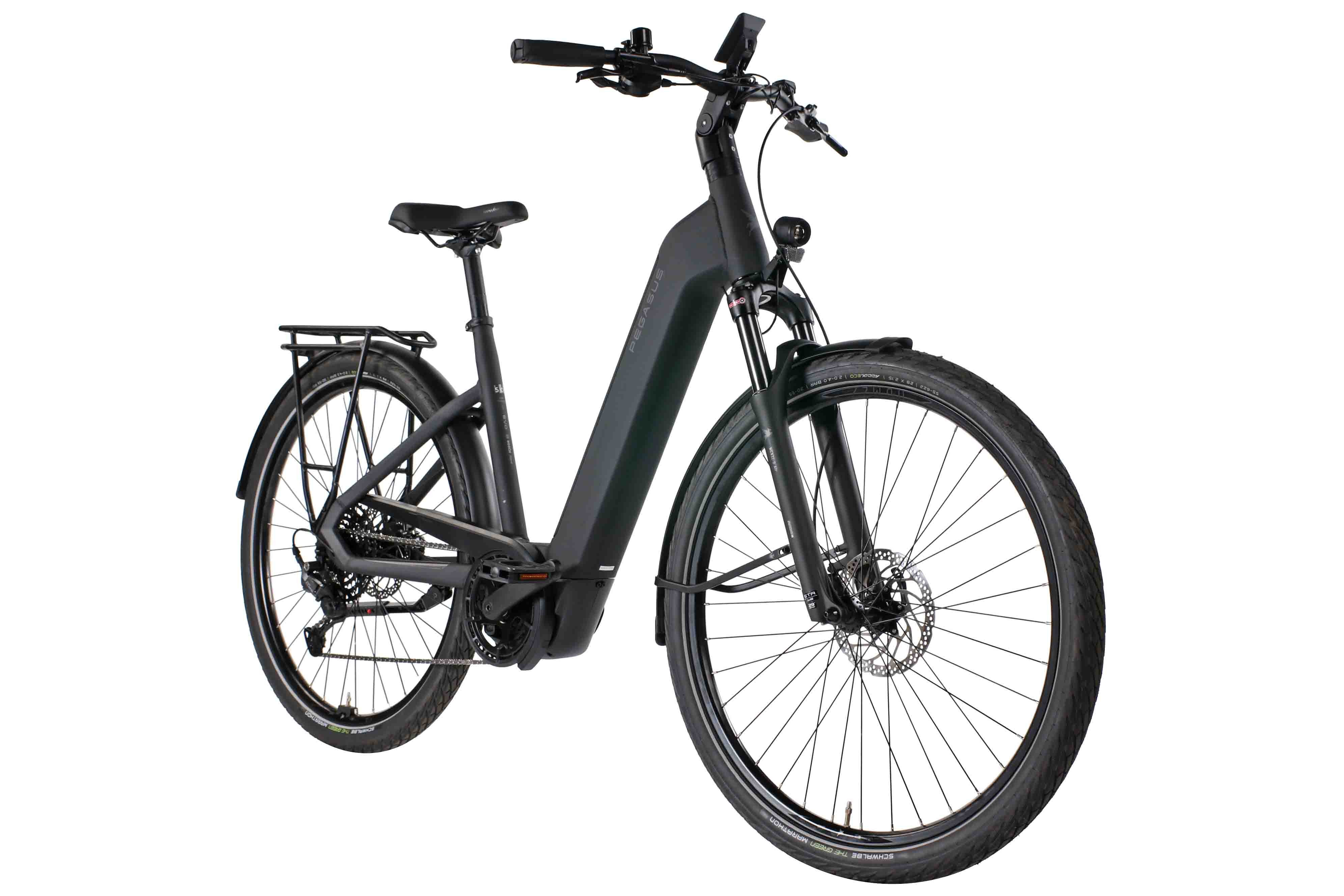 Pegasus E-Bike Pegasus Premio EVO 10 Lite 800 Wh Damen schwarz 2026, 10 Gang Shimano Cues RD-U6000, Kettenschaltung, Bosch Performance Line CX GEN5 smart System, 800 Wh